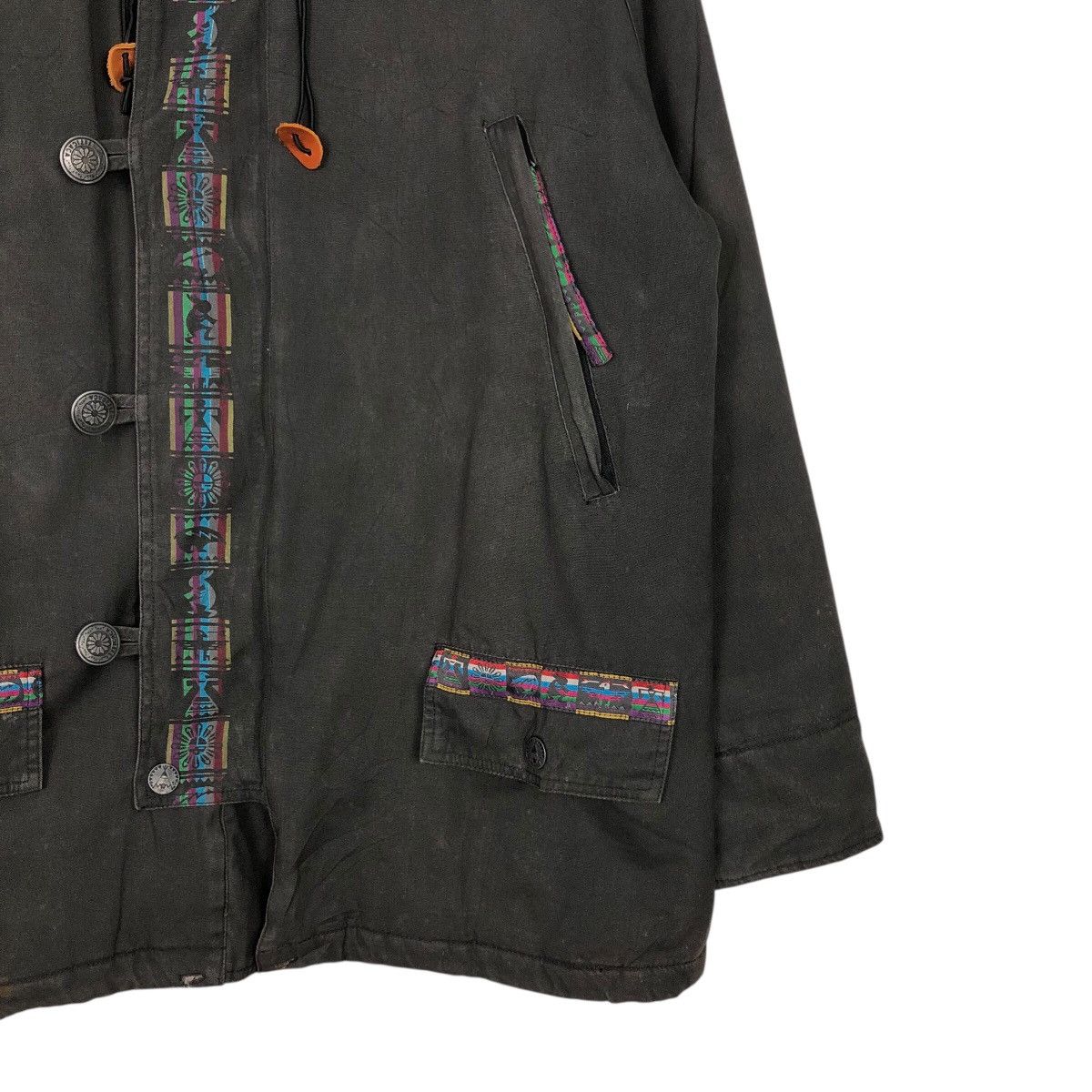 Japanese Brand 📌Vintage Chore Jacket Hoodie Titicaca Duck Canvas Size US L / EU 52-54 / 3 - 6 Thumbnail