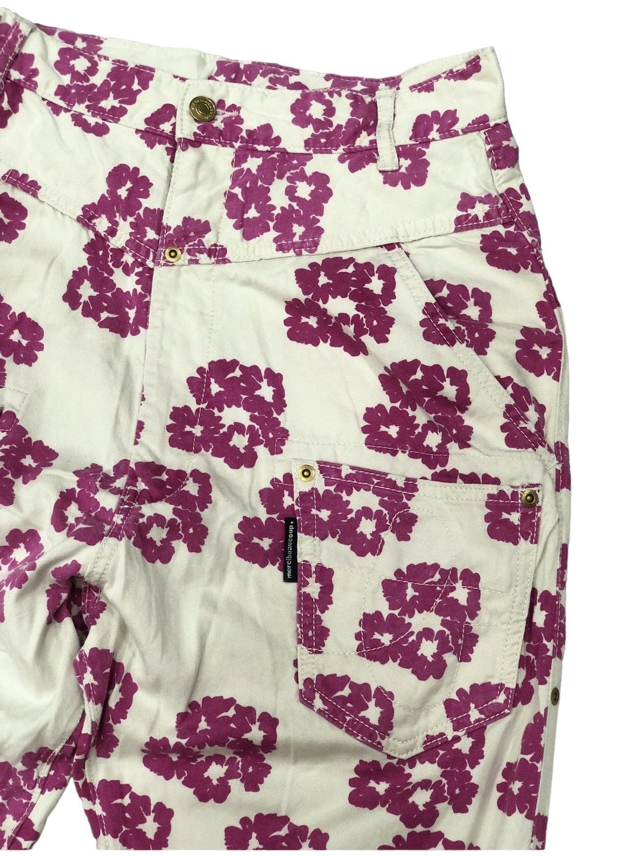 Issey Miyake × mercibeaucoup MERCIBEAUCOUP by ISSEY MIYAKE Split Pocket Floral Pant Size US 28 / EU 44 - 3 Thumbnail