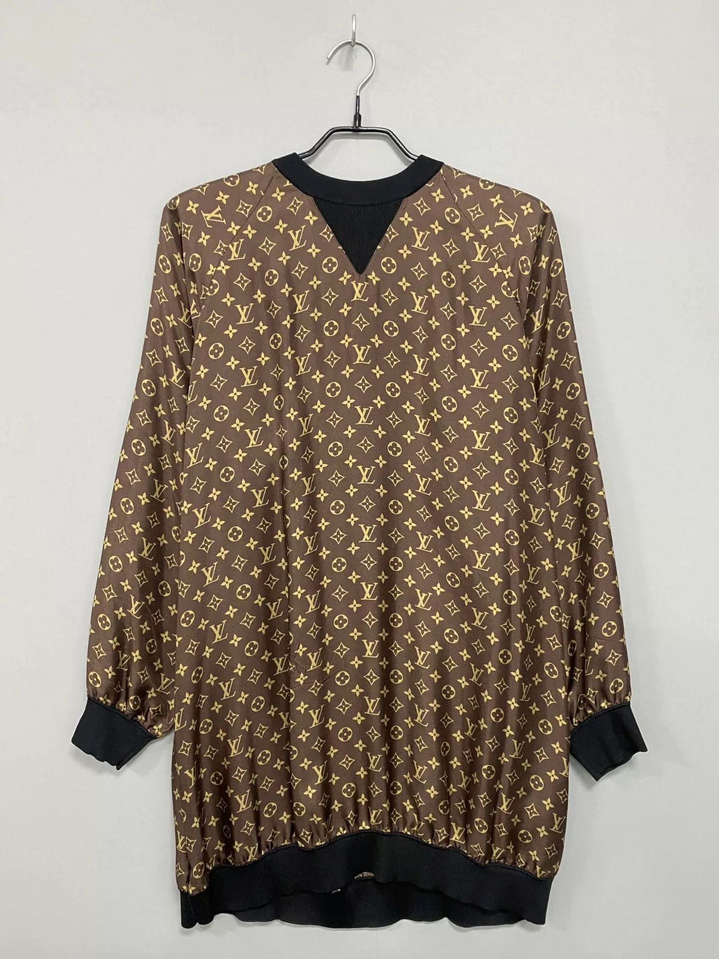 Louis Vuitton LV Monogram Full Print Women's M Dress 99 New Size M / US 6-8 / IT 42-44 - 3 Thumbnail