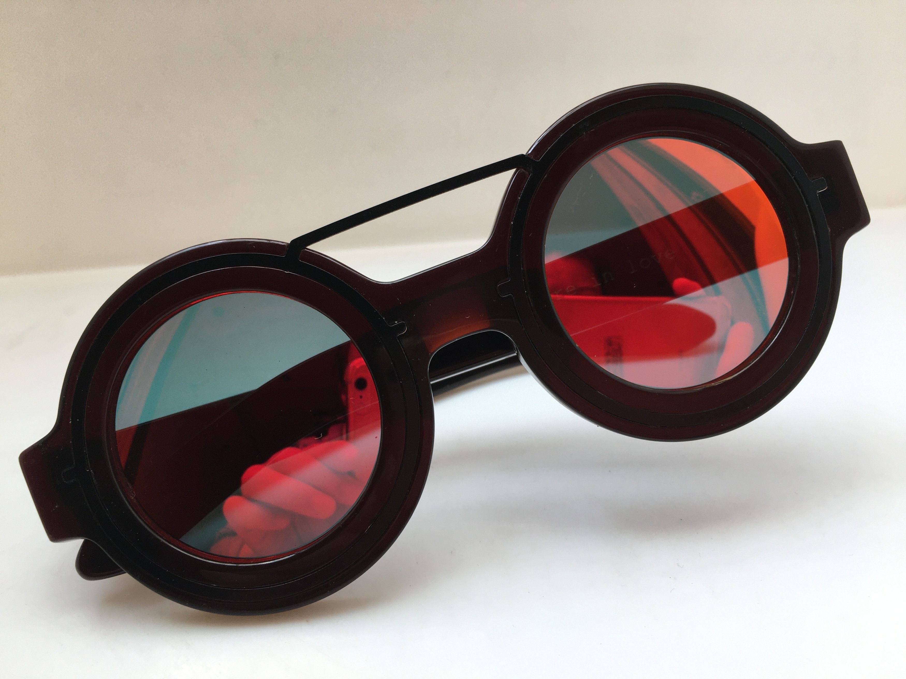 Other Handmade CAST Round Sunglasses Frame AVANT GARDE Size ONE SIZE - 5 Thumbnail