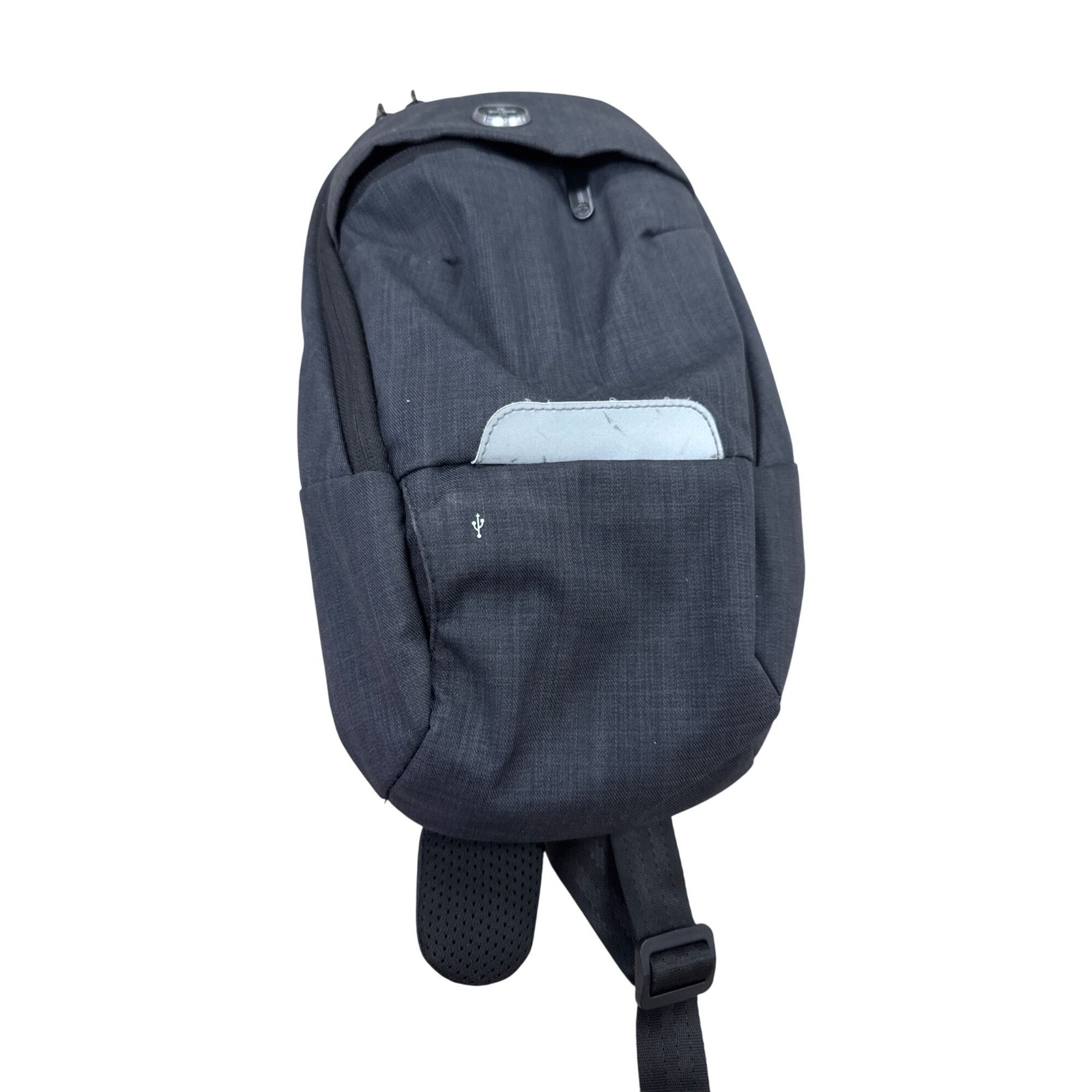Other Swissdigital Design Gray Sling Backpack With USB Port SKU 73 Size ONE SIZE - 1 Thumbnail