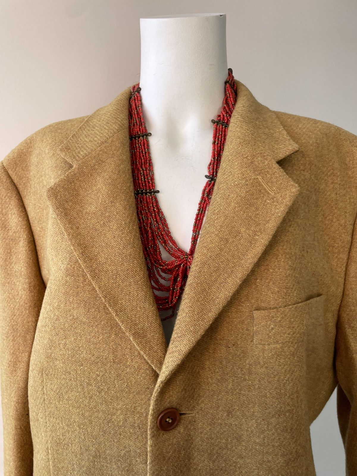 Vintage Stefanel blazer Size XXL / US 16-18 / IT 52-54 - 10 Thumbnail
