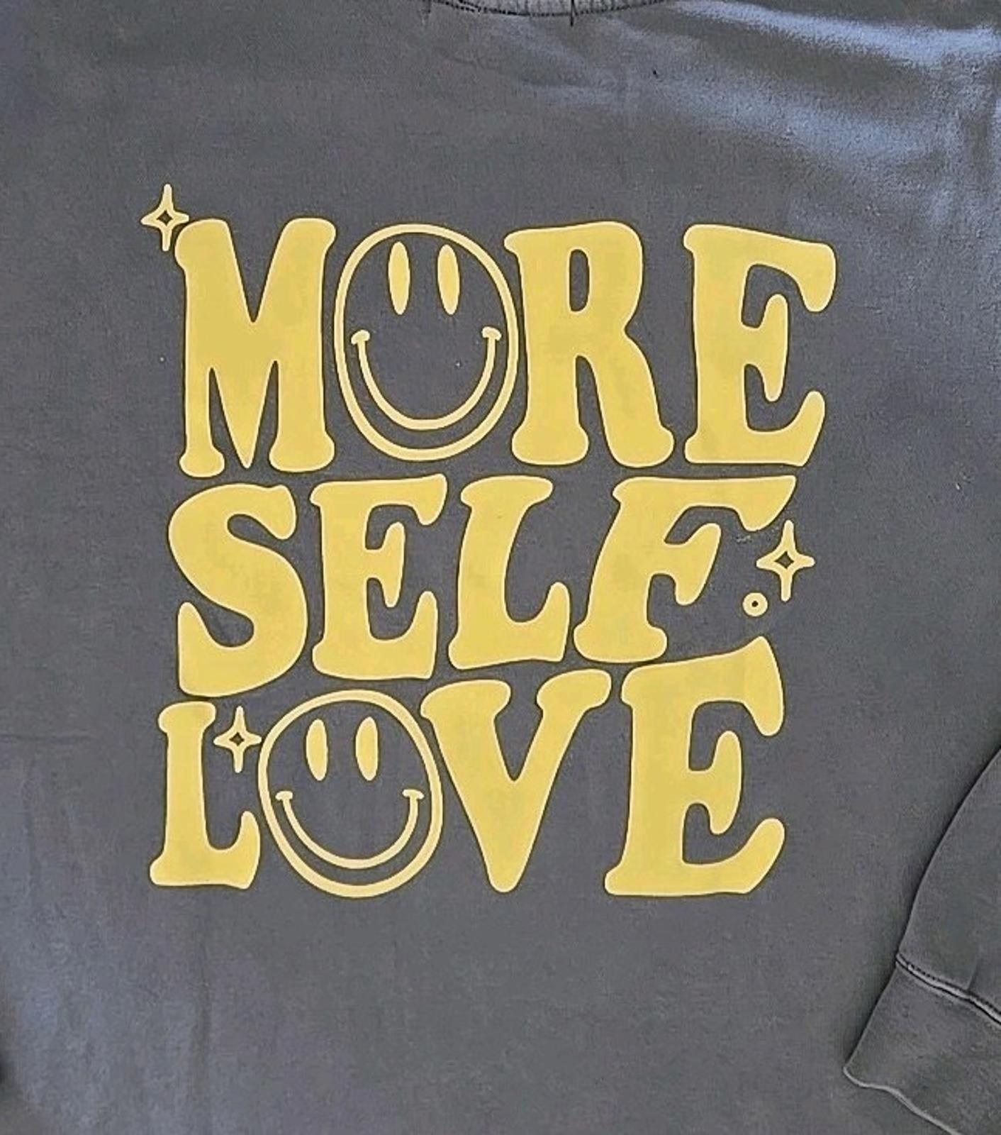 Other BLT Size M, More Self Love Blue Pullover Sweatshirt USA Size M / US 6-8 / IT 42-44 - 3 Thumbnail