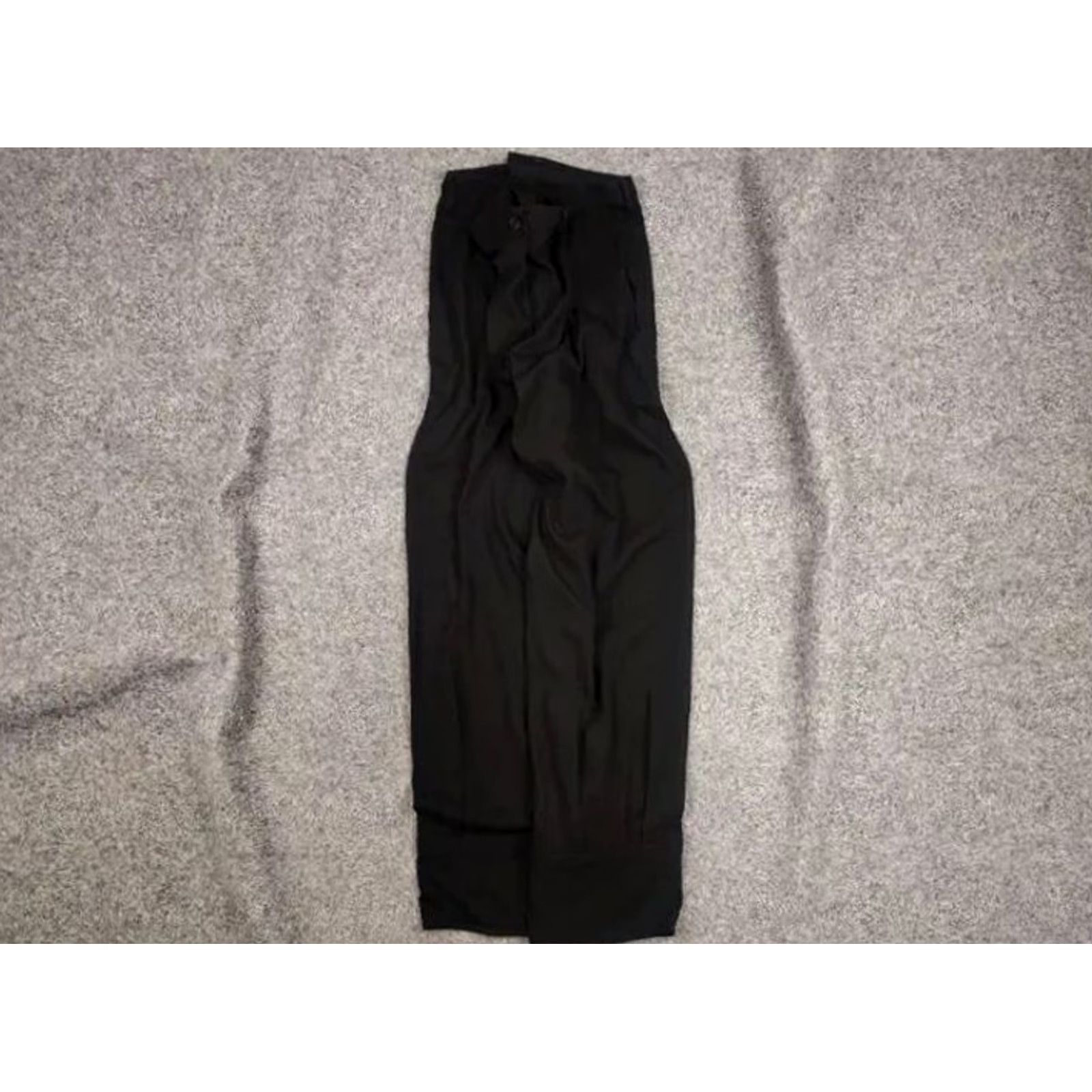 Yohji Yamamoto VINTAGE Yohji Yamamoto Baggy pants Shirt Mens 34 Black Cotton Linen Japan 90s Style Baggy Pant Size US 34 / EU 50 - 2 Thumbnail