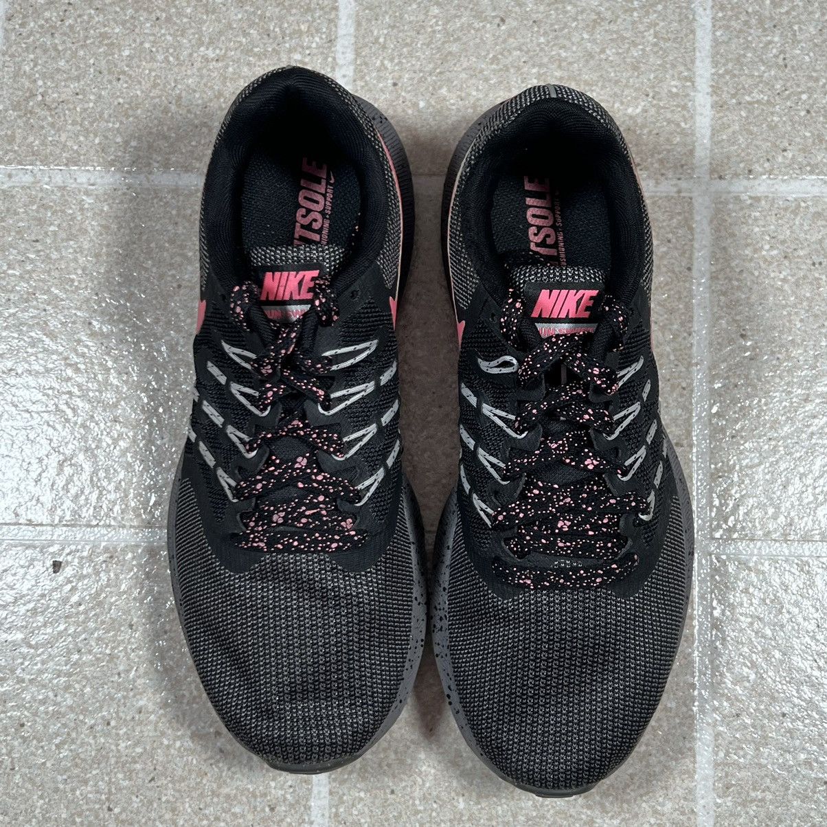Nike Nike Run Swift SE Black & Pink Running Shoes Sneakers Size US 8 / IT 38 - 2 Thumbnail