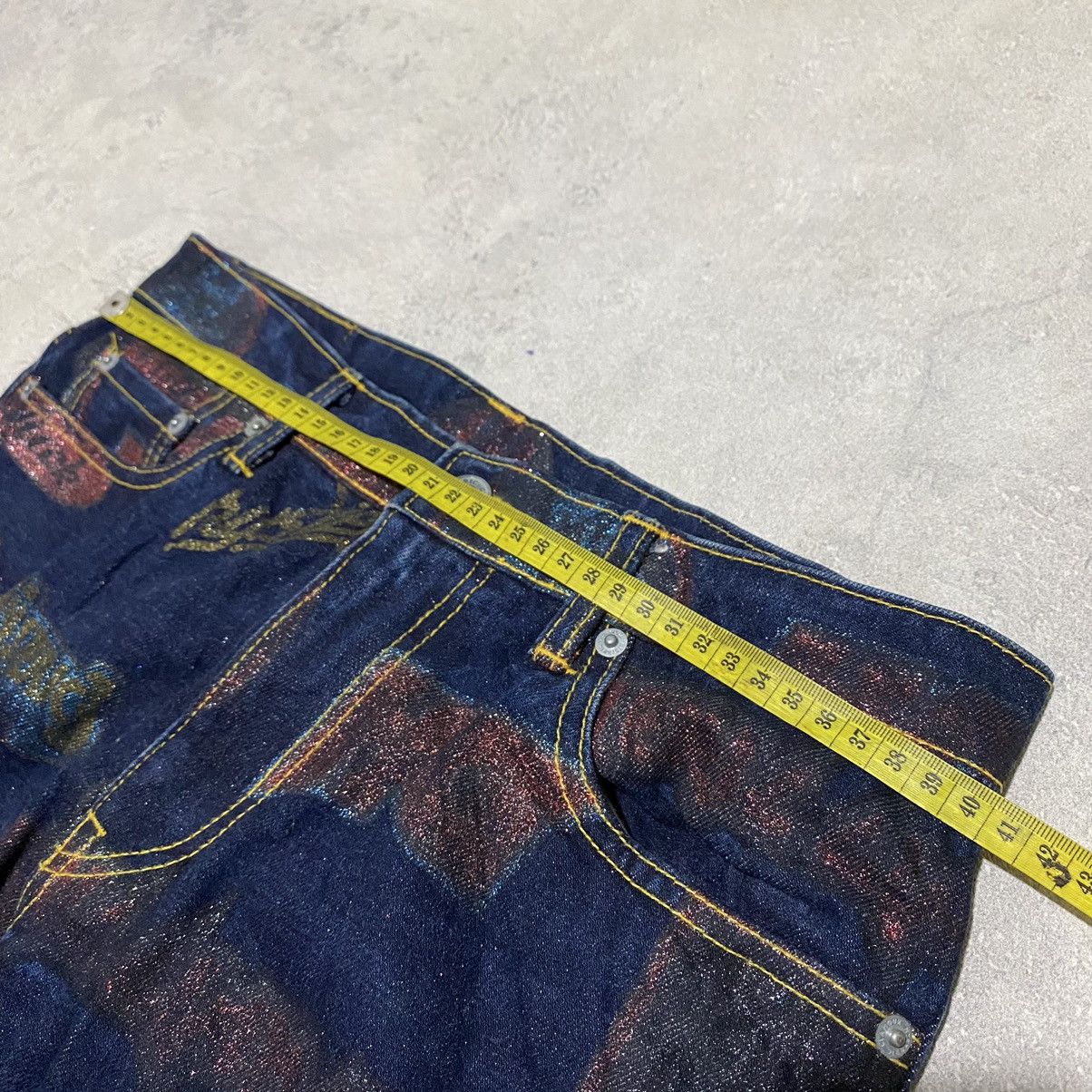 Hysteric Glamour Hysteric Glamour Fullprinted Logo Kinky Jeans Size US 30 / EU 46 - 12 Thumbnail