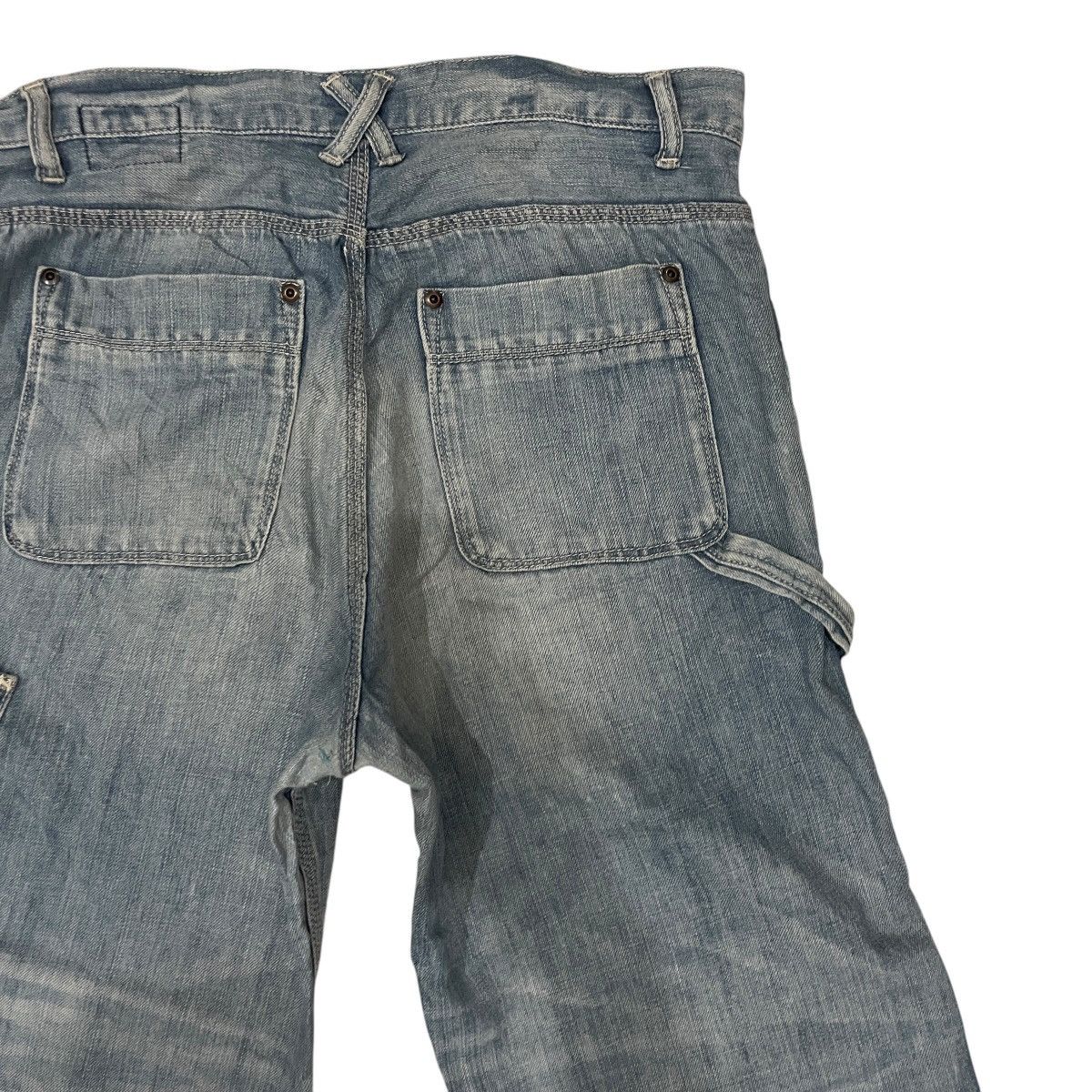 Japanese Brand Vintage Loisir Adieu Tristesse Workwear Denim Size US 33 - 10 Thumbnail