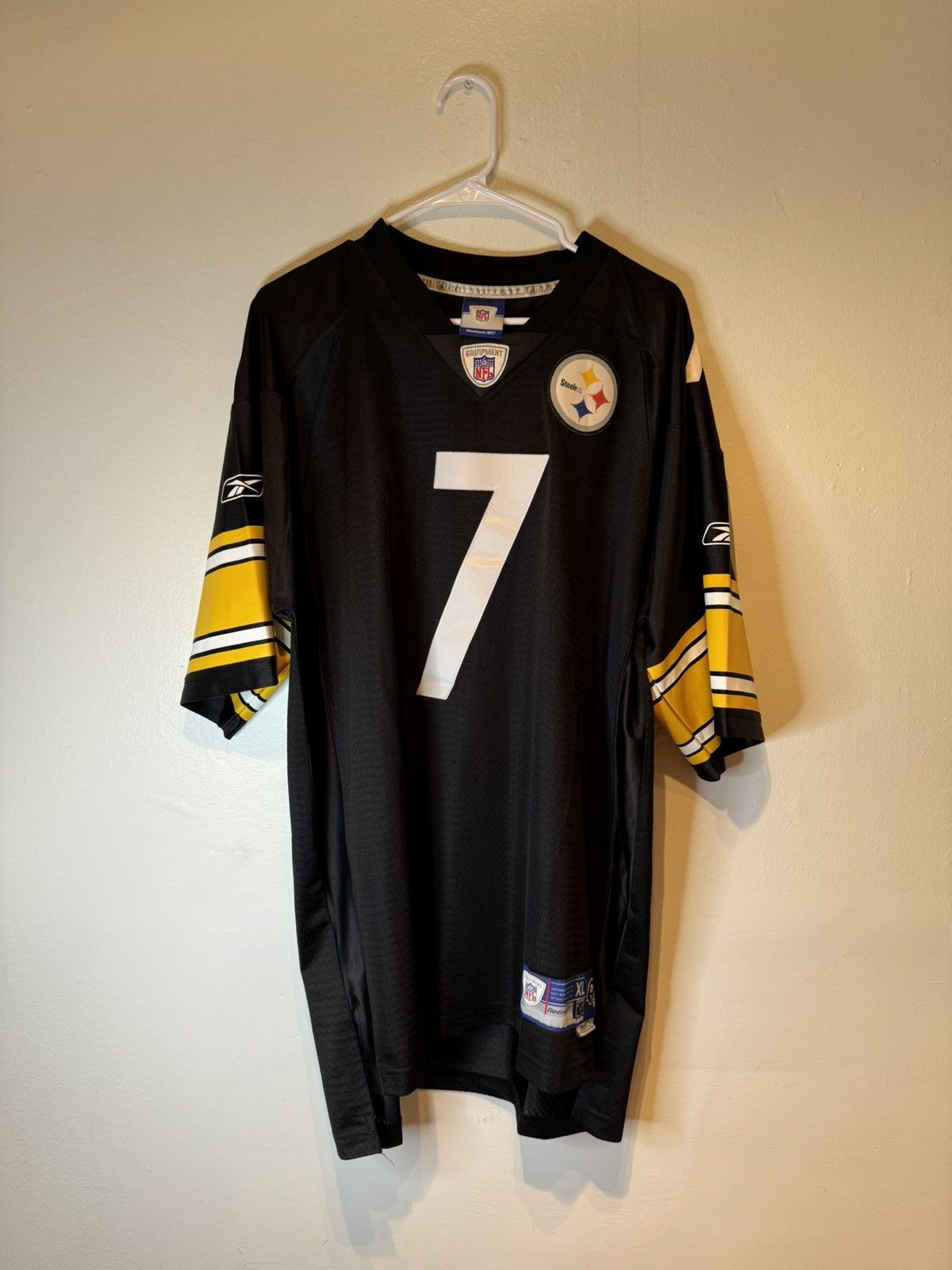 Reebok Reebok 05 Pittsburgh Steelers Roethlisberger Jersey Mens XL Size US XL / EU 56 / 4 - 1 Thumbnail