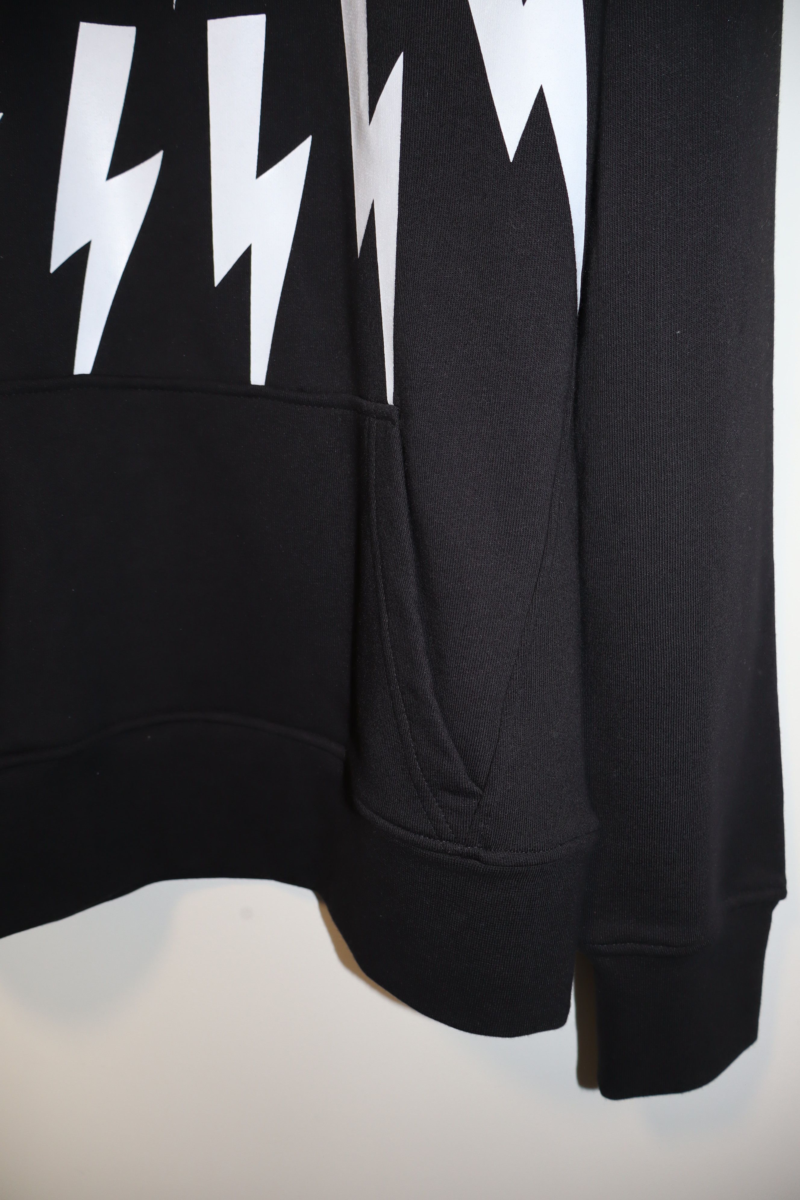 Neil Barrett Oversized thunderbolt print sweatshirt Size US XXS / EU 40 - 3 Thumbnail