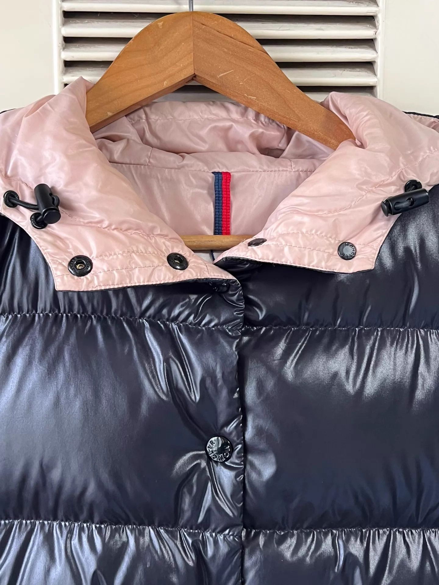 Moncler Moncler Bardanette Wmns Black Shiny Pink Down Jacket 1 NWT Size S / US 4 / IT 40 - 4 Thumbnail