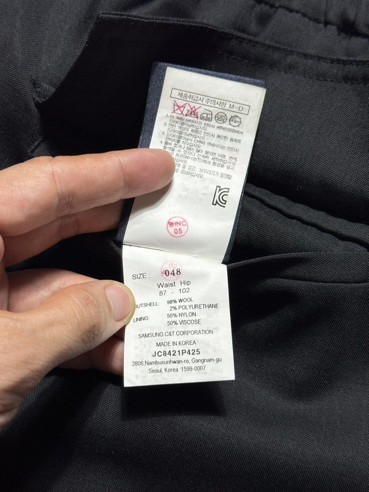 Juun.J Juun.J - Cargo trouser pants Size US 33 - 10 Thumbnail