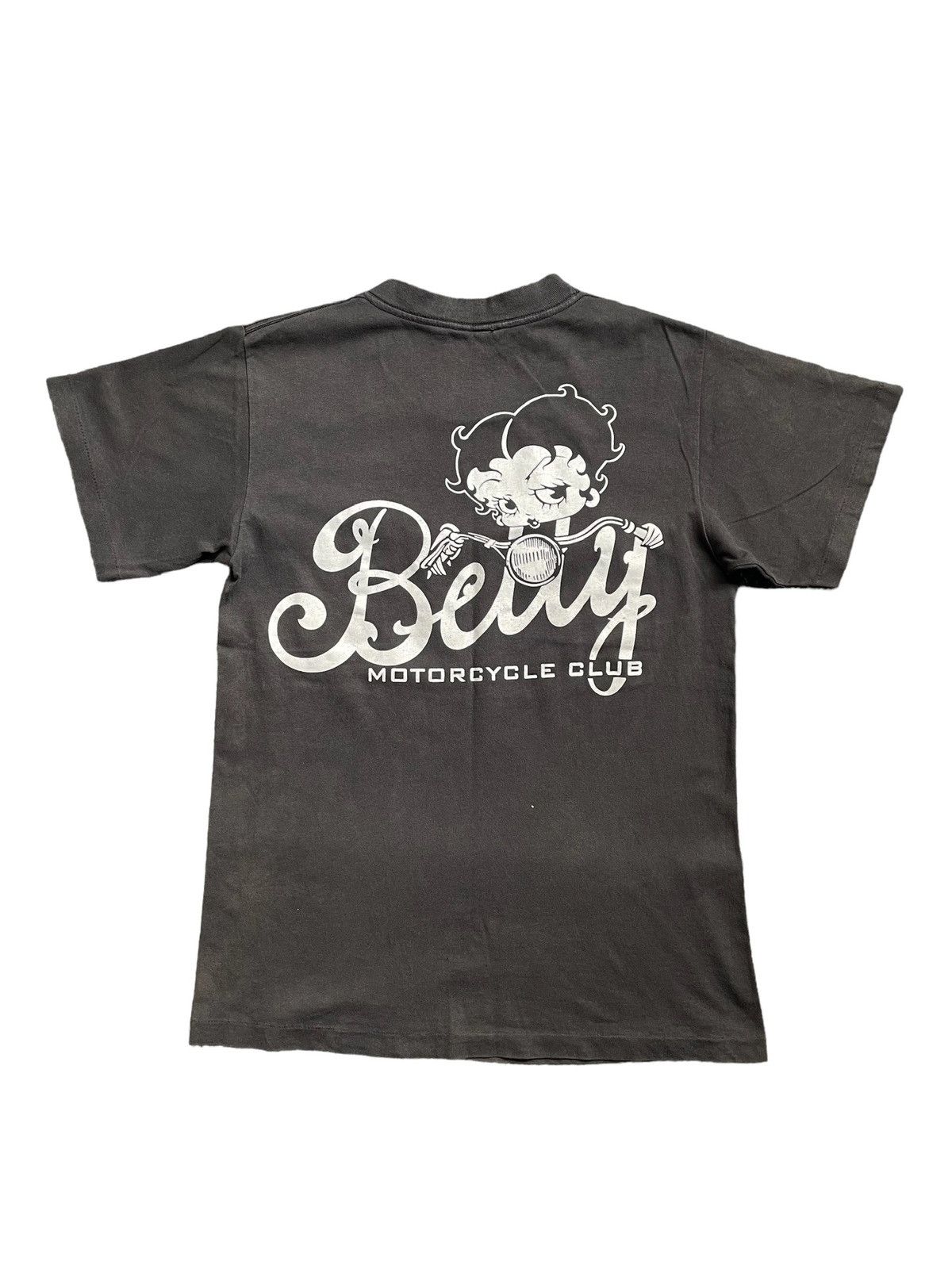 Vintage Vintage Betty Boop 1994 Thrashed Sun Faded Distressed Tshirt Size US M / EU 48-50 / 2 - 5 Thumbnail