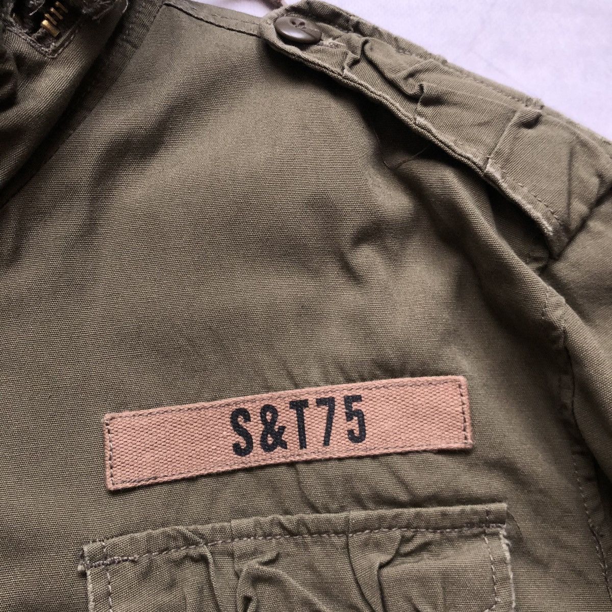 Vintage Vintage M 65 US Army Jacket Conmar Zipper War Sage Olive 90s Size US M / EU 48-50 / 2 - 4 Thumbnail