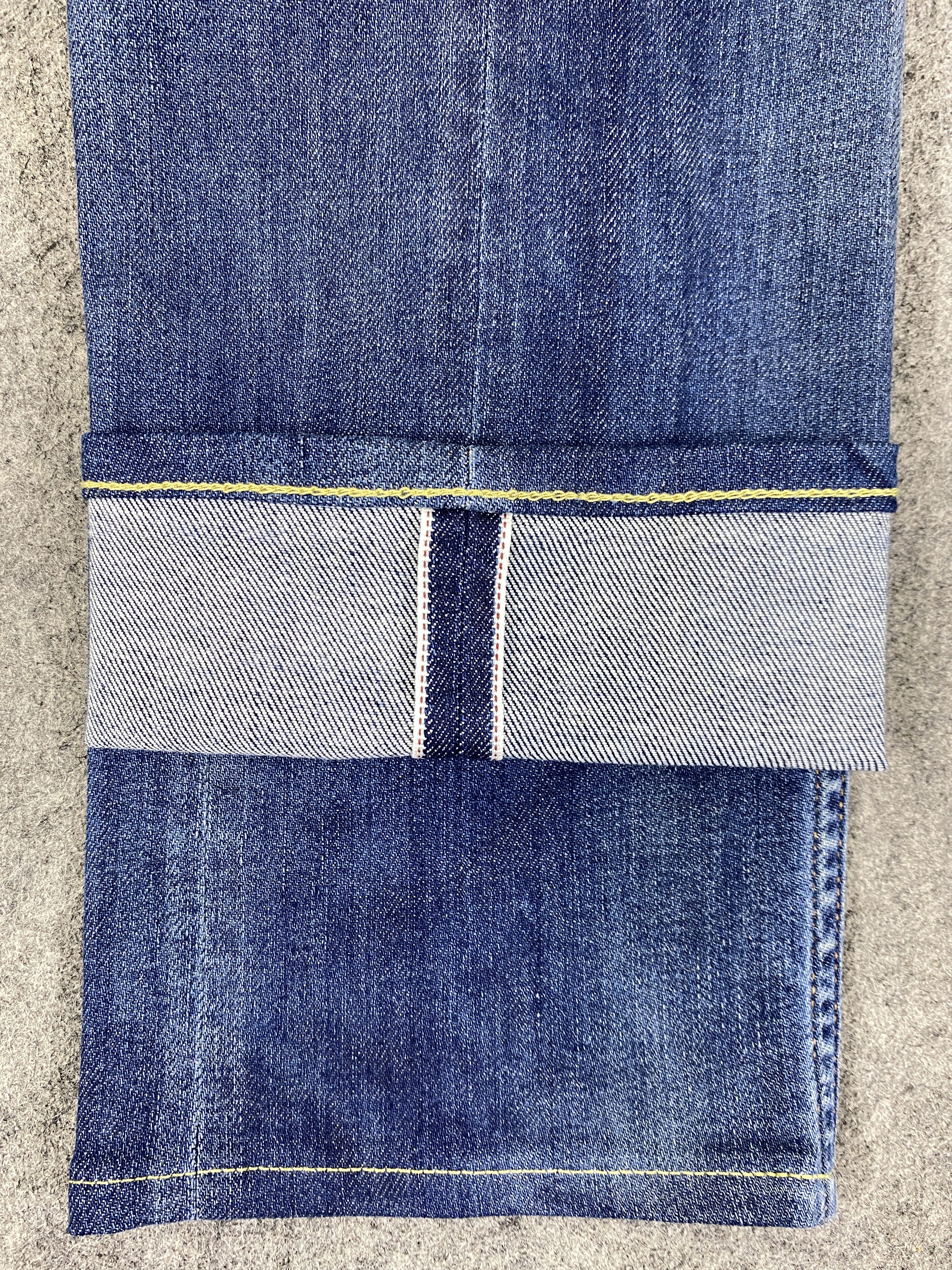 Japanese Brand Faded Blue Redline Denham Jeans 32x28 Denim - JN3333 Size US 32 / EU 48 - 13 Thumbnail
