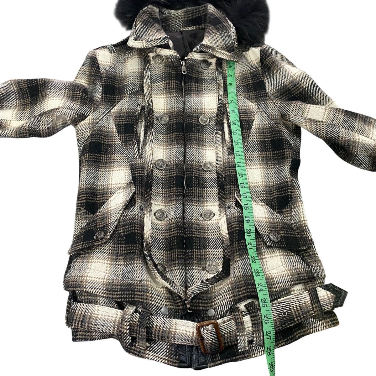 PPFM Vintage Ppfm Faux Fur Hoodie Zipper Jacket L Size Size US L / EU 52-54 / 3 - 11 Thumbnail