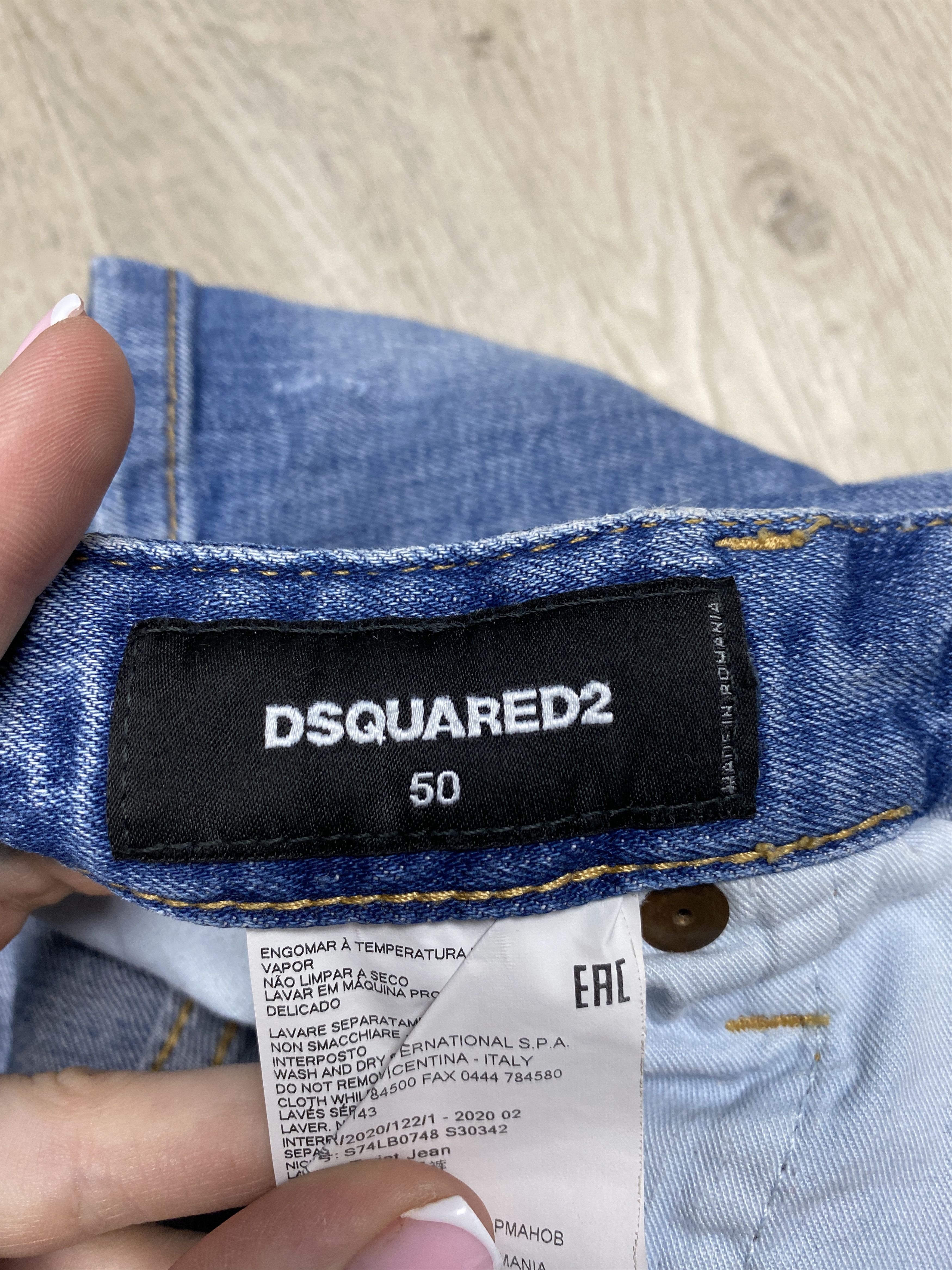 Dsquared2 Dsquared2 Vintage Mens Denim Pants Jeans Size US 34 / EU 50 - 11 Thumbnail
