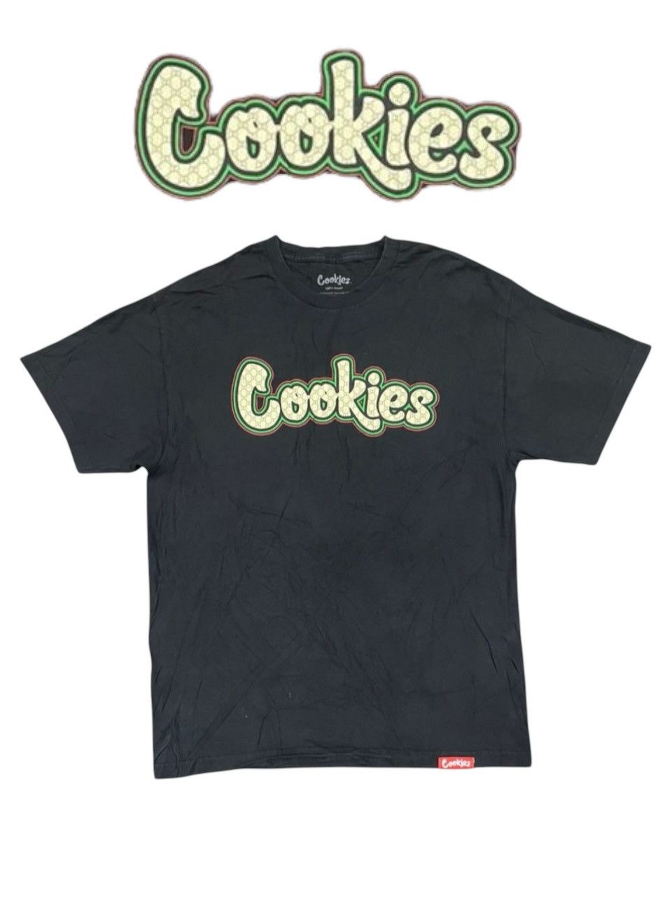 Cookies VTG Cookies Monogram Tee Size US L / EU 52-54 / 3 - 2 Thumbnail