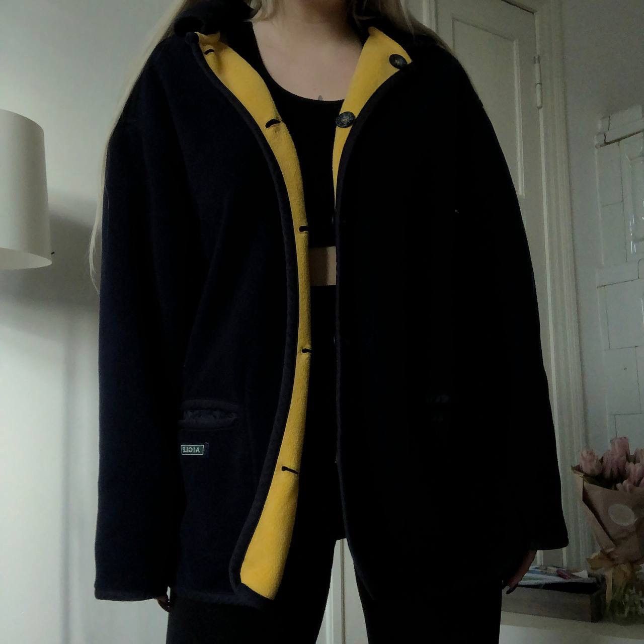 Aigle Vintage Aigle Reversible Polartec Fleece Jacket Oversized Size L / US 10 / IT 46 - 5 Thumbnail