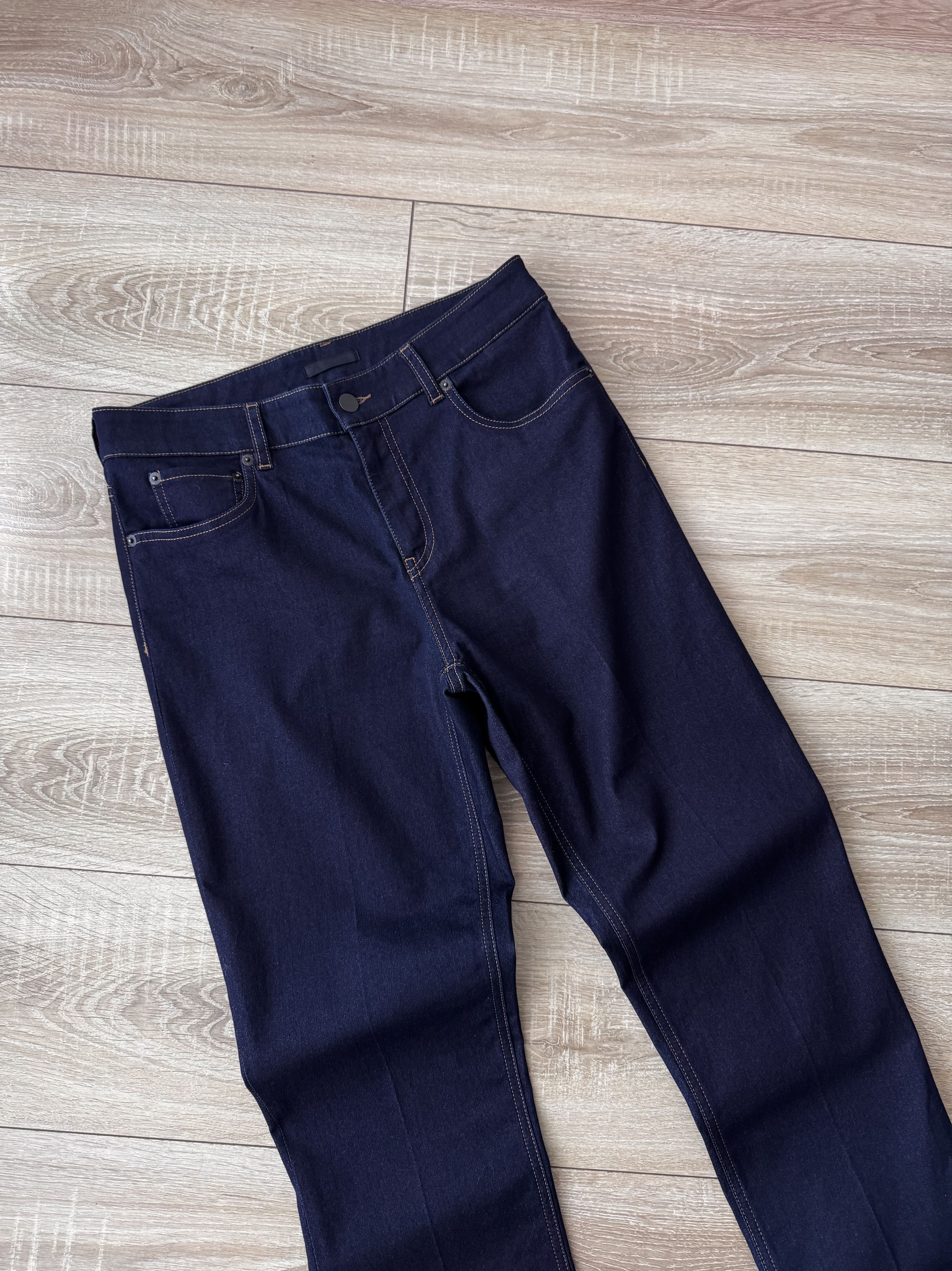 Prada Prada Indigo Dark Navy Luxury Bootcut Fit Jeans Size 29" - 5 Thumbnail