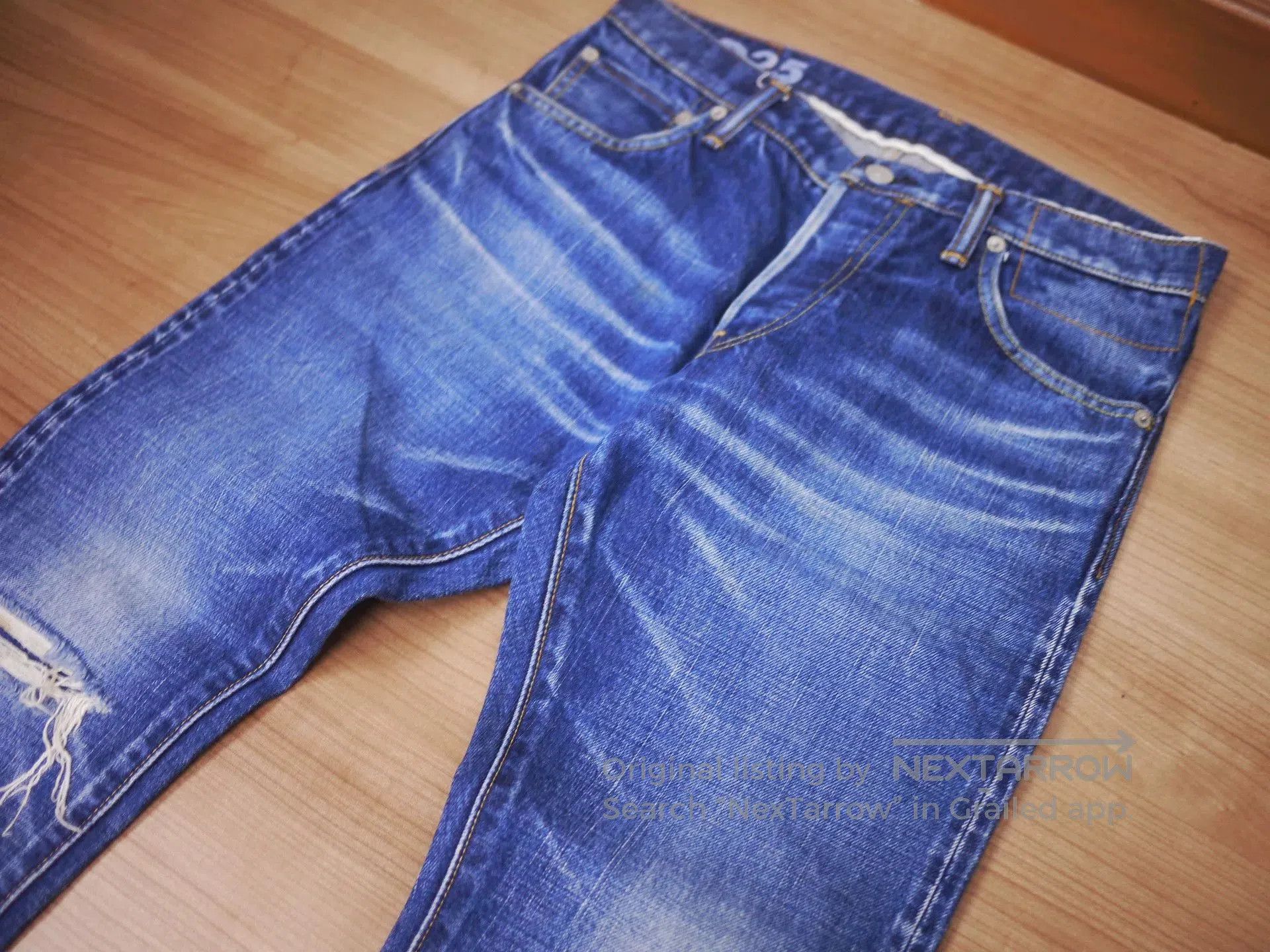 Visvim visvim social sculpture d25 jeans. Size US 32 / EU 48 - 3 Thumbnail