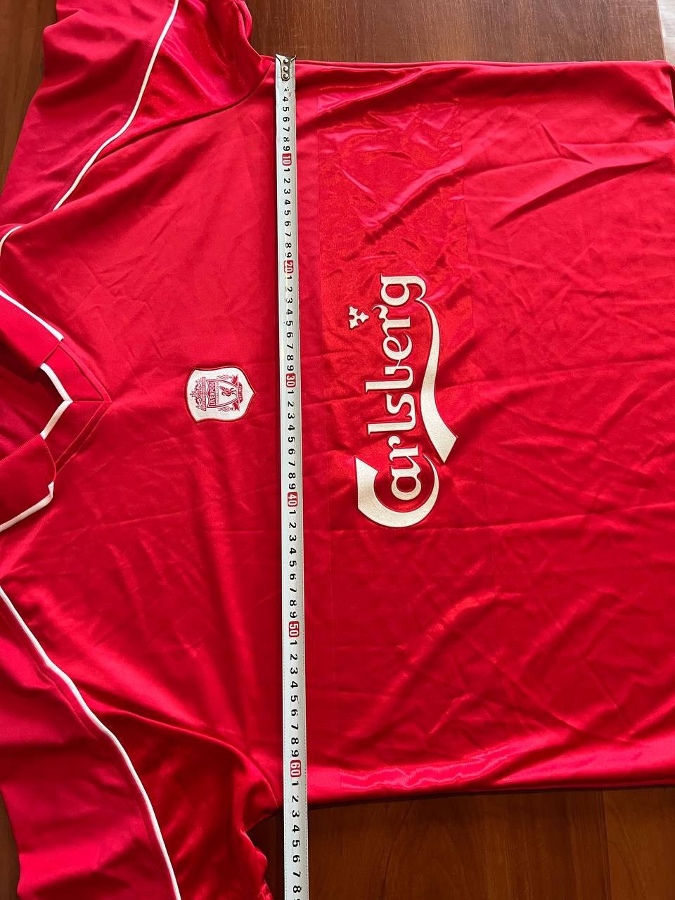 Vintage 2001/2002 LIVERPOOL REMAKE SOCCER JERSEY FOOTBALL SHIRT XXL Size US XXL / EU 58 / 5 - 13 Thumbnail