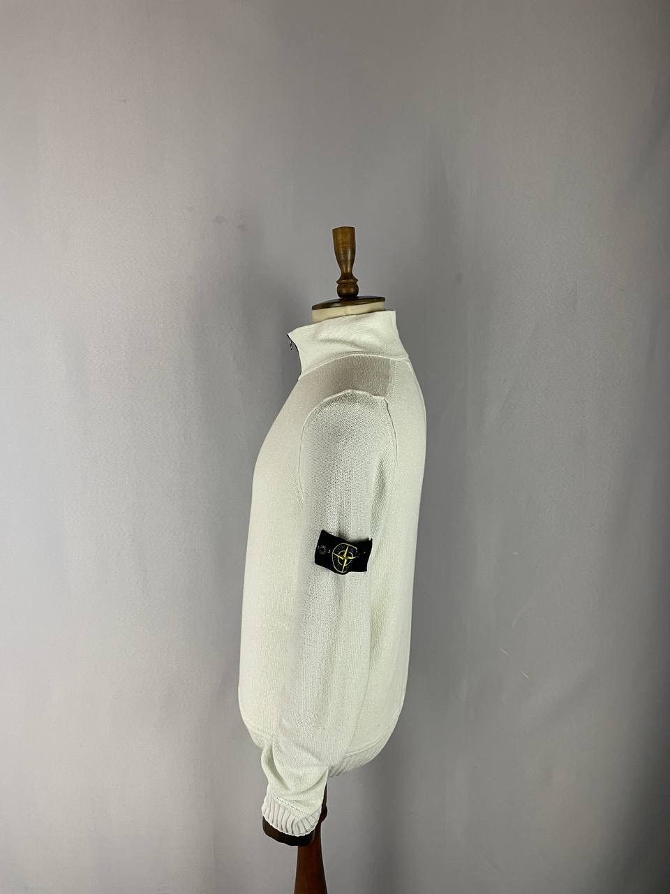 Stone Island Stone Island Sweater White Zip Size US M / EU 48-50 / 2 - 5 Thumbnail