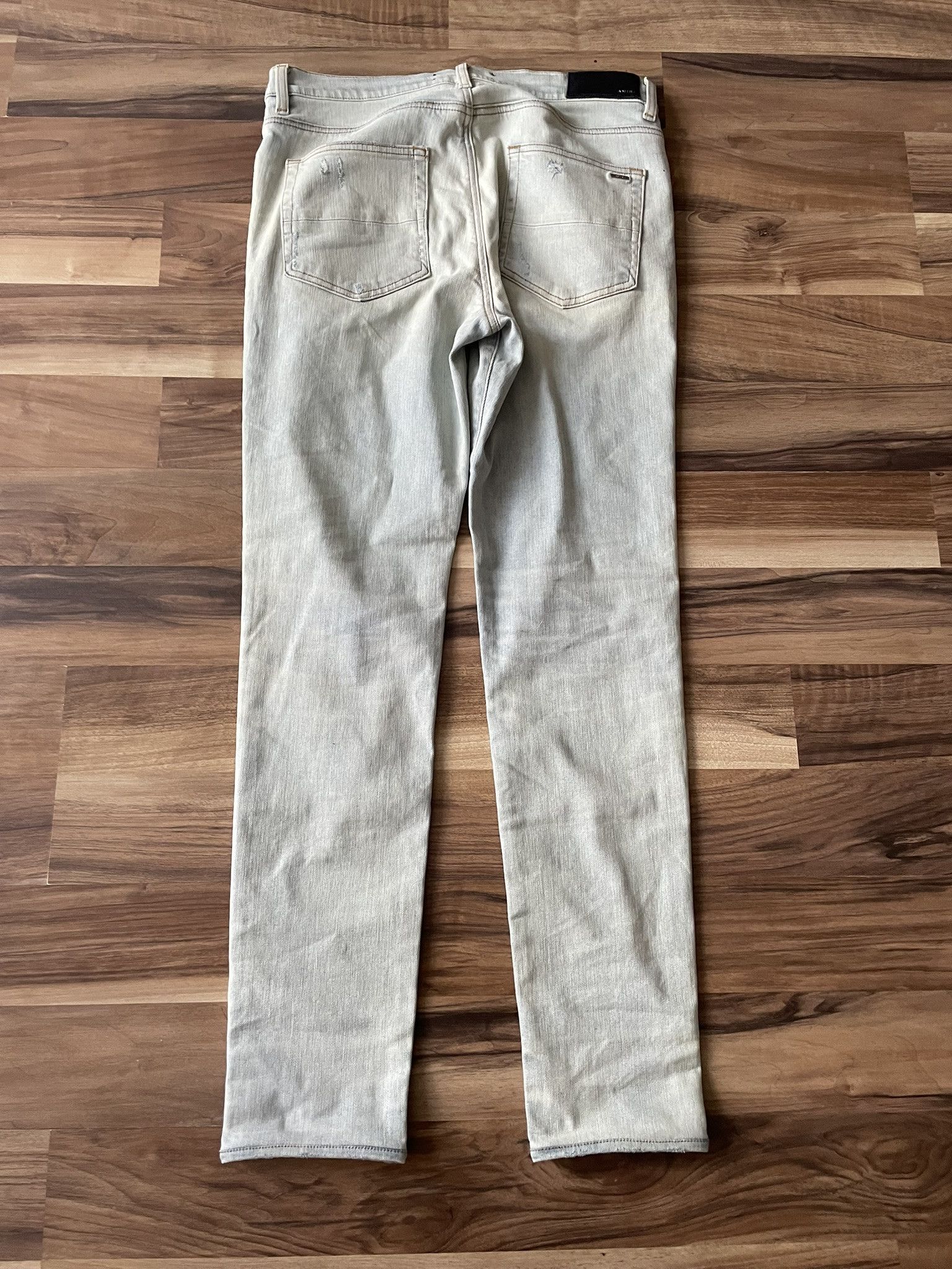Amiri Amiri Light Indigo Skinny Denim Size US 33 - 2 Thumbnail