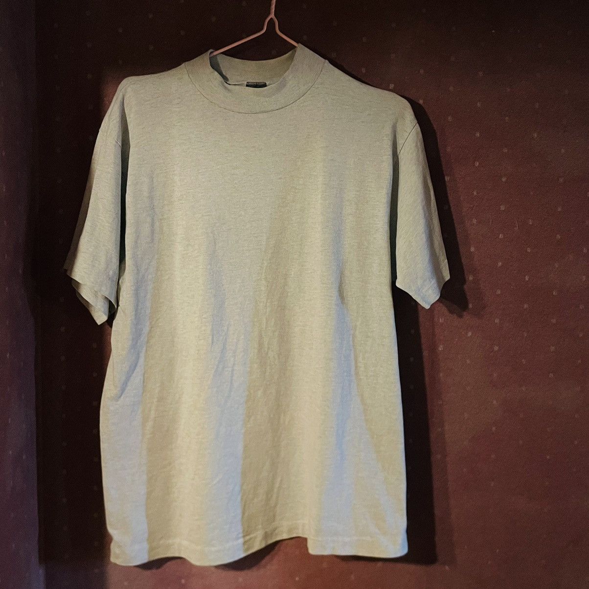 Vintage Vintage Umock Neck Basic Tee Size US M / EU 48-50 / 2 - 2 Thumbnail