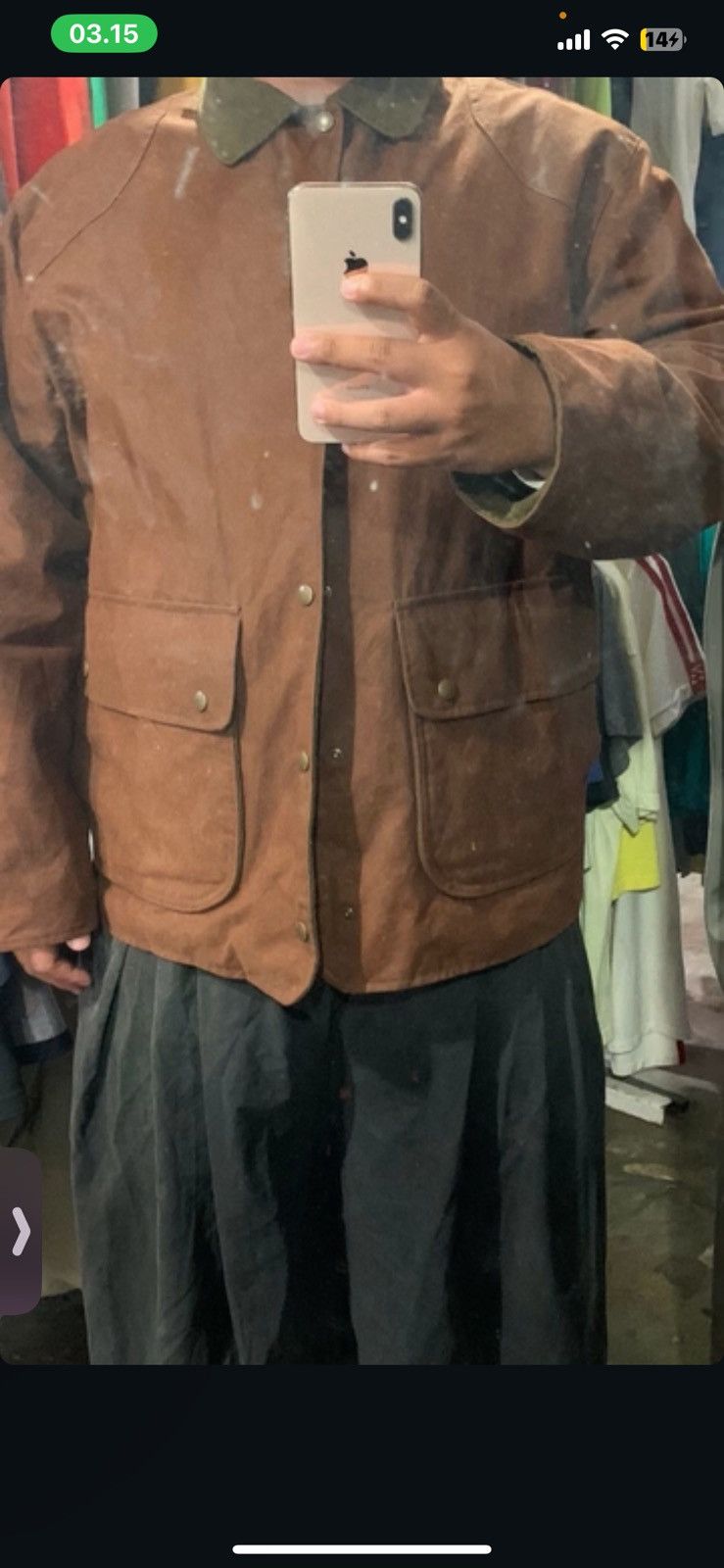 Other Lewis creek barn jacket scottish wax cotton field Size US XL / EU 56 / 4 - 19 Thumbnail