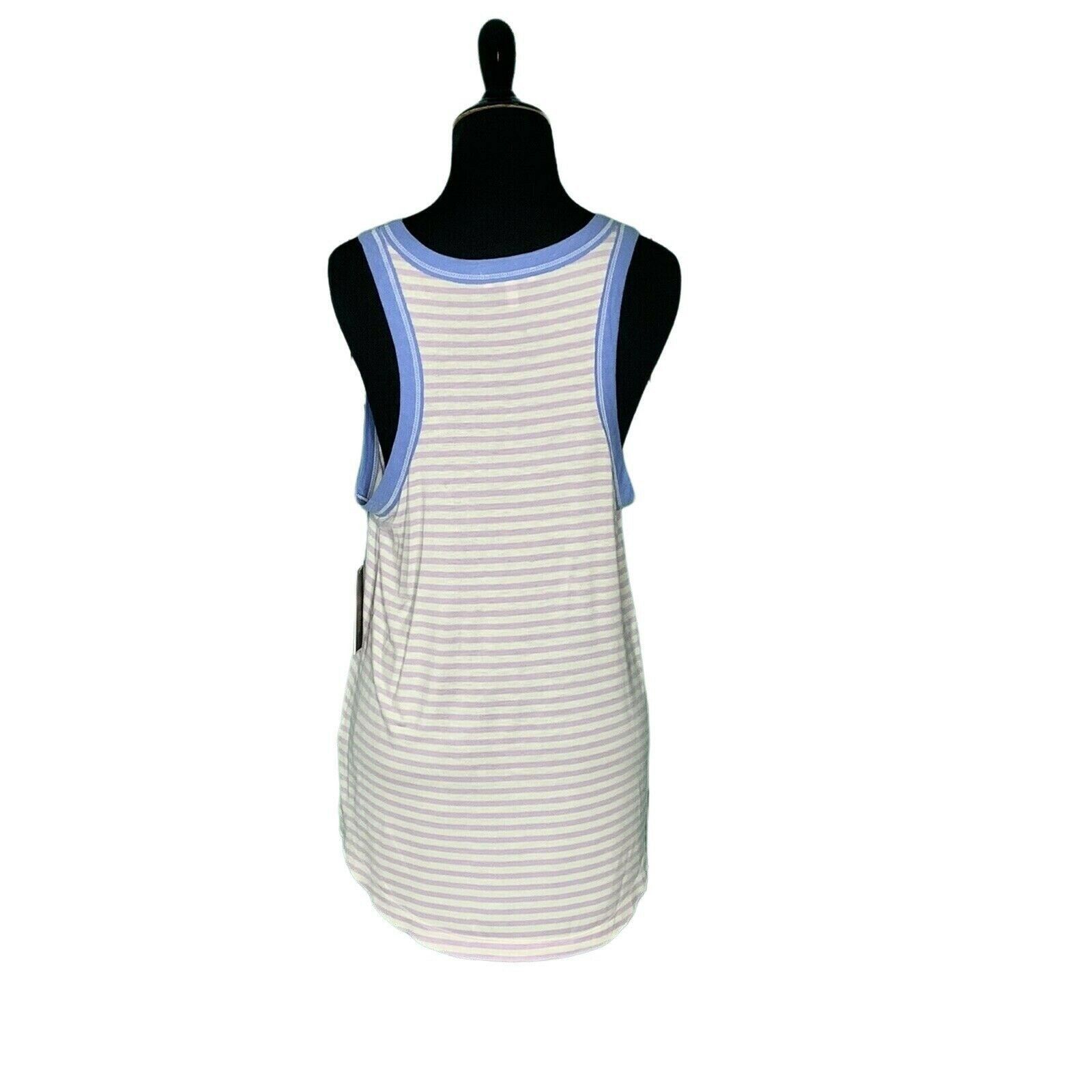 Juicy Couture Juicy Couture Purple White Stripe Racerback Tank Top size M Size M / US 6-8 / IT 42-44 - 10 Thumbnail