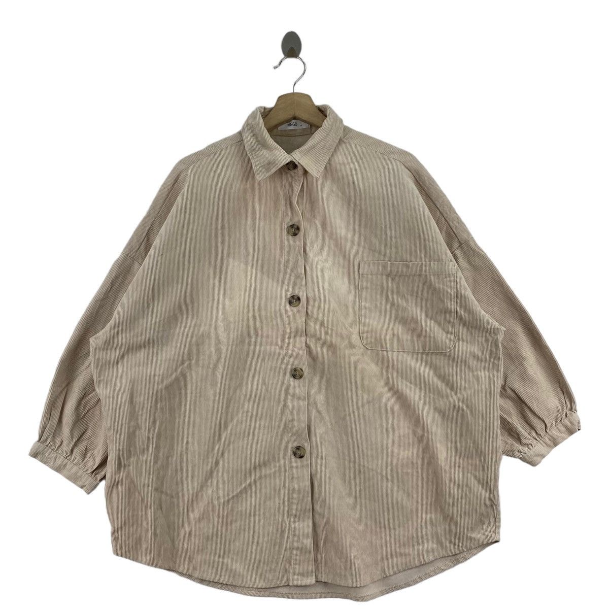 Japanese Brand WEGO Japanese Brand Curdory Button Up Pocket Casual Shirt Size US M / EU 48-50 / 2 - 1 Thumbnail
