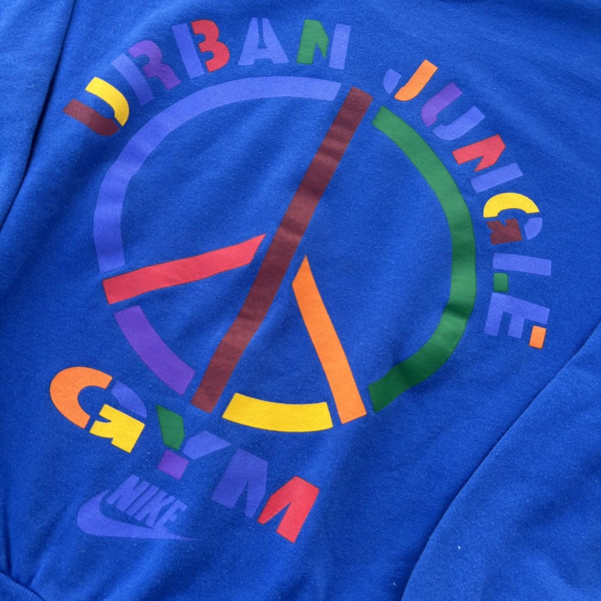 Nike Vintage 1993 Nike Urban Jungle Gym Crewneck Size US M / EU 48-50 / 2 - 2 Thumbnail
