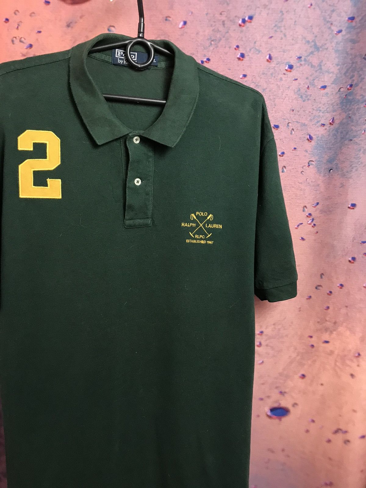 Vintage Vintage Polo Ralph Lauren luxury polo tee Size US XL / EU 56 / 4 - 1 Thumbnail