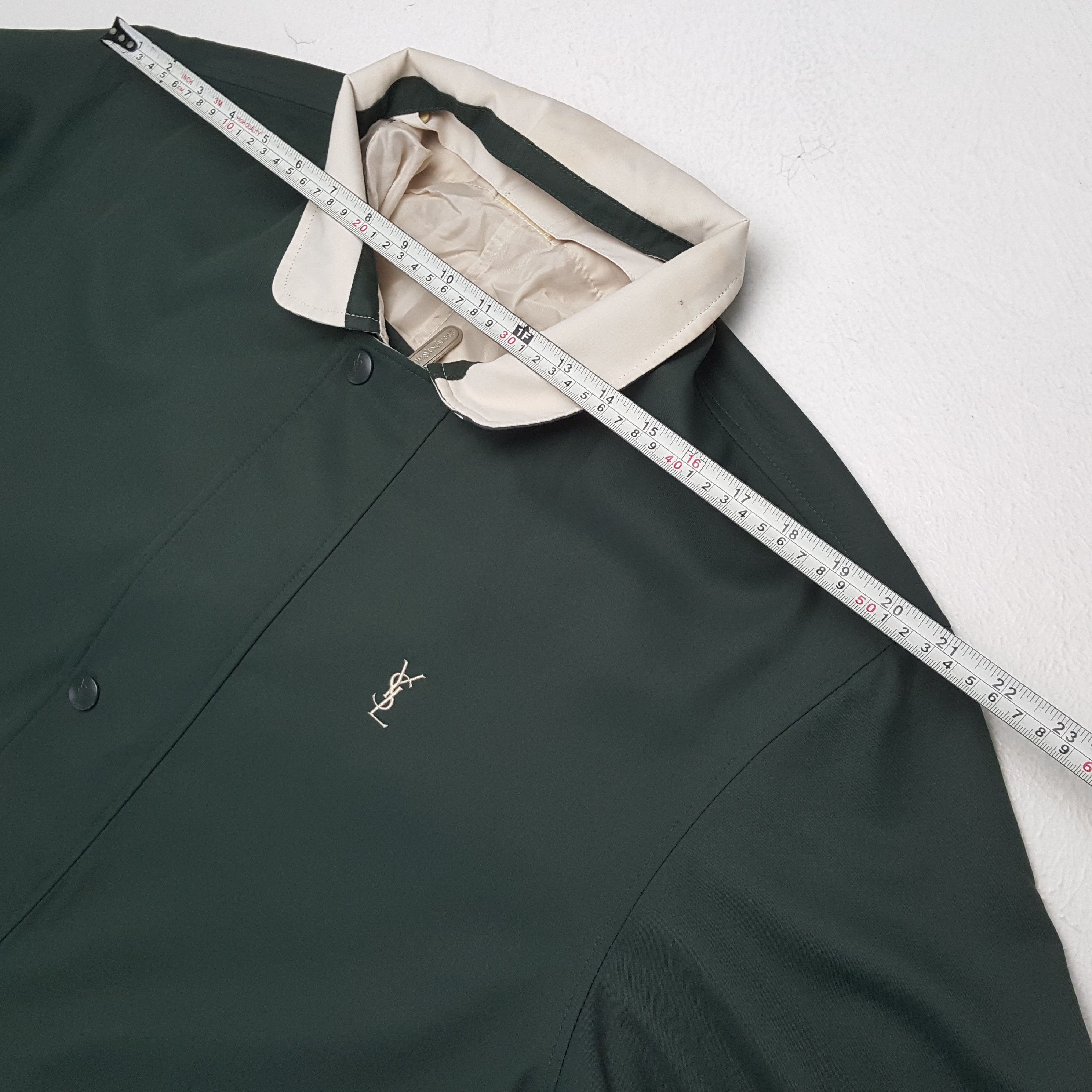 Vintage × Yves Saint Laurent YVES SAINT LAURENT Reversible Jacket Fashion Style Size US XL / EU 56 / 4 - 7 Thumbnail