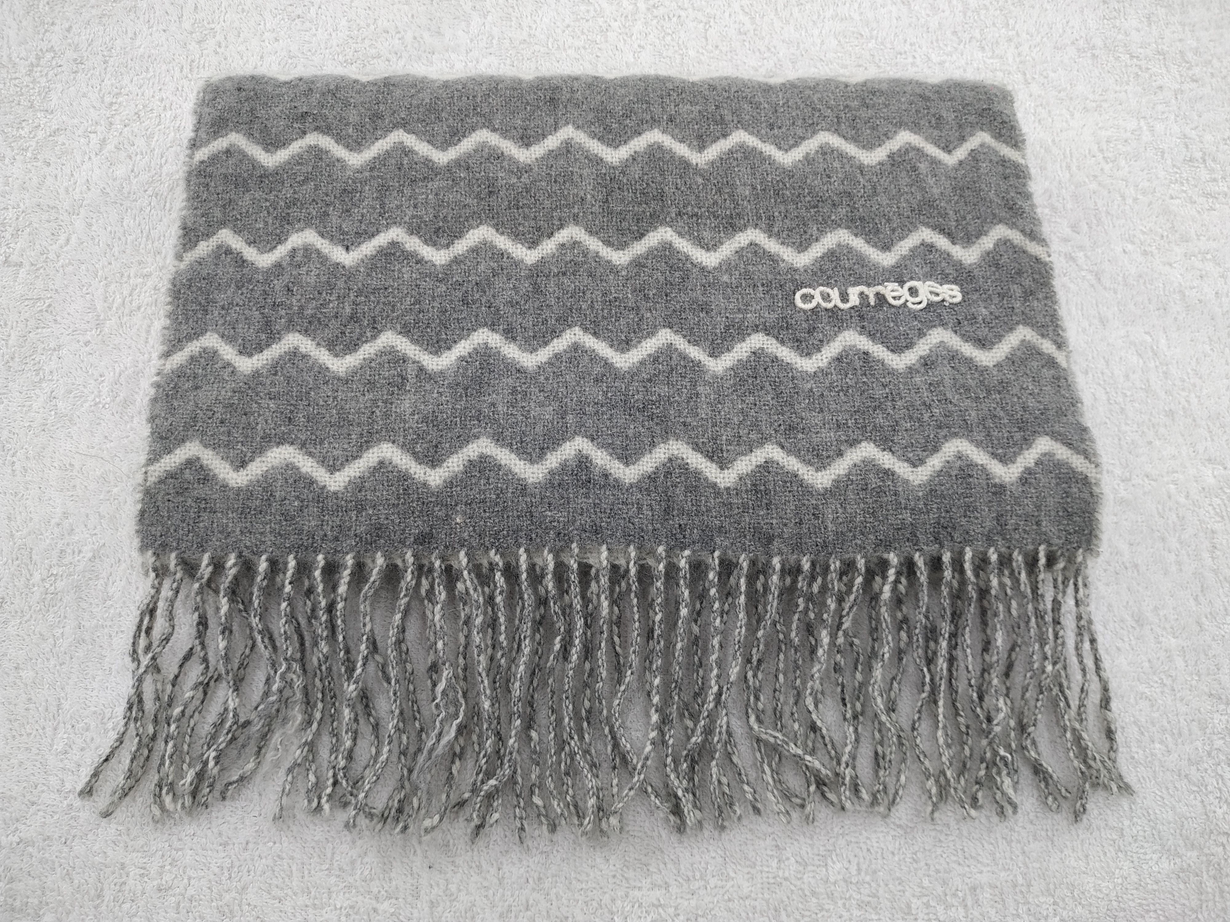 Courreges Vintage Courreges Scarf/Muffler/Neckwear MF494 Size ONE SIZE - 3 Thumbnail