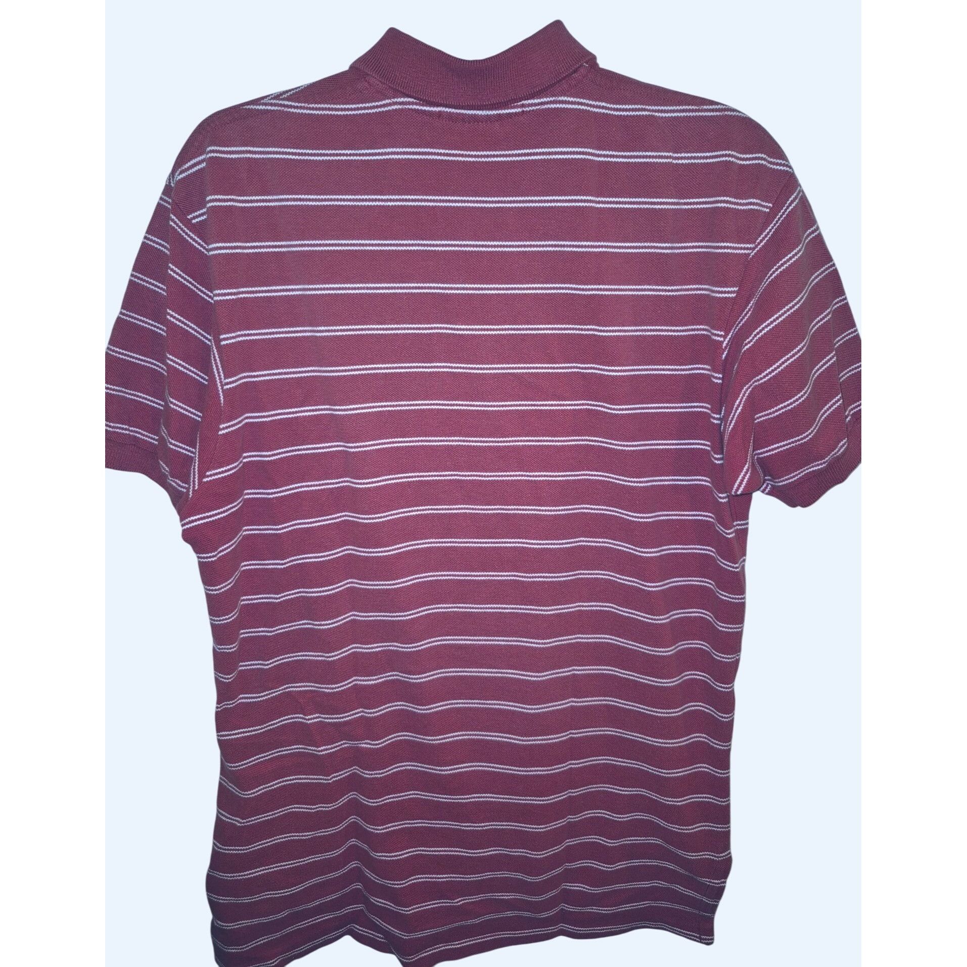 Polo Ralph Lauren Polo By Ralph Lauren Mens Striped Red Polo Shirt Size M Size US M / EU 48-50 / 2 - 4 Thumbnail
