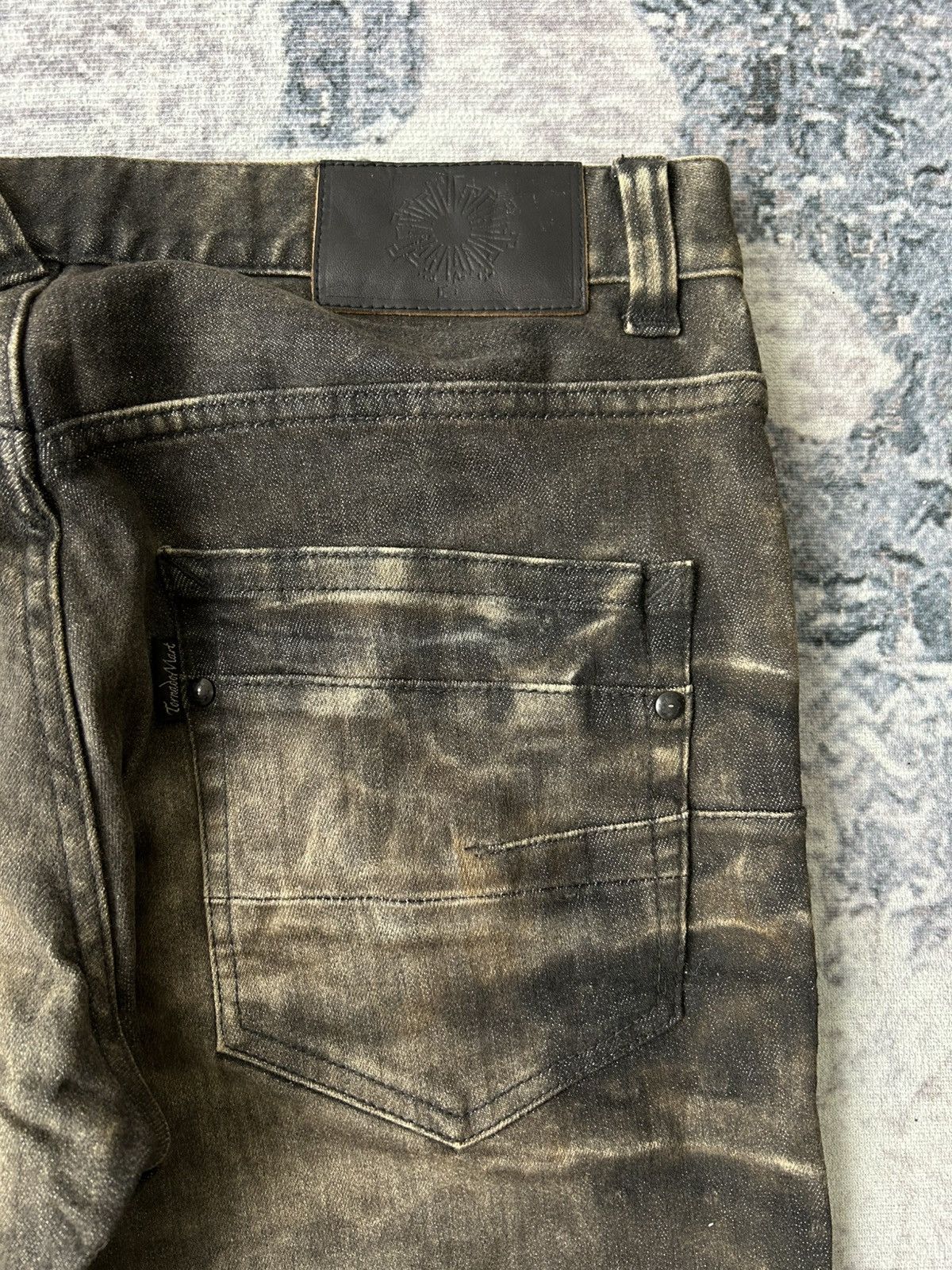 Tornado Mart Tornado Mart Acid Wash Punk Pants Size US 32 / EU 48 - 14 Thumbnail
