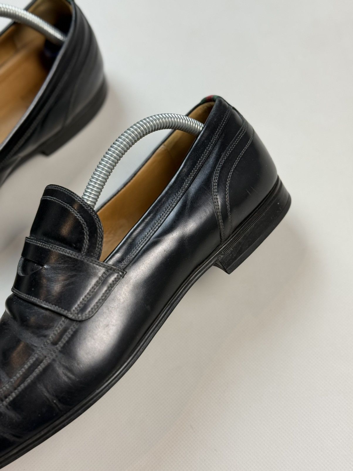 Gucci Gucci Men’s Leather Penny Loafers Formal Shoes Size US 8.5 / EU 41-42 - 15 Thumbnail