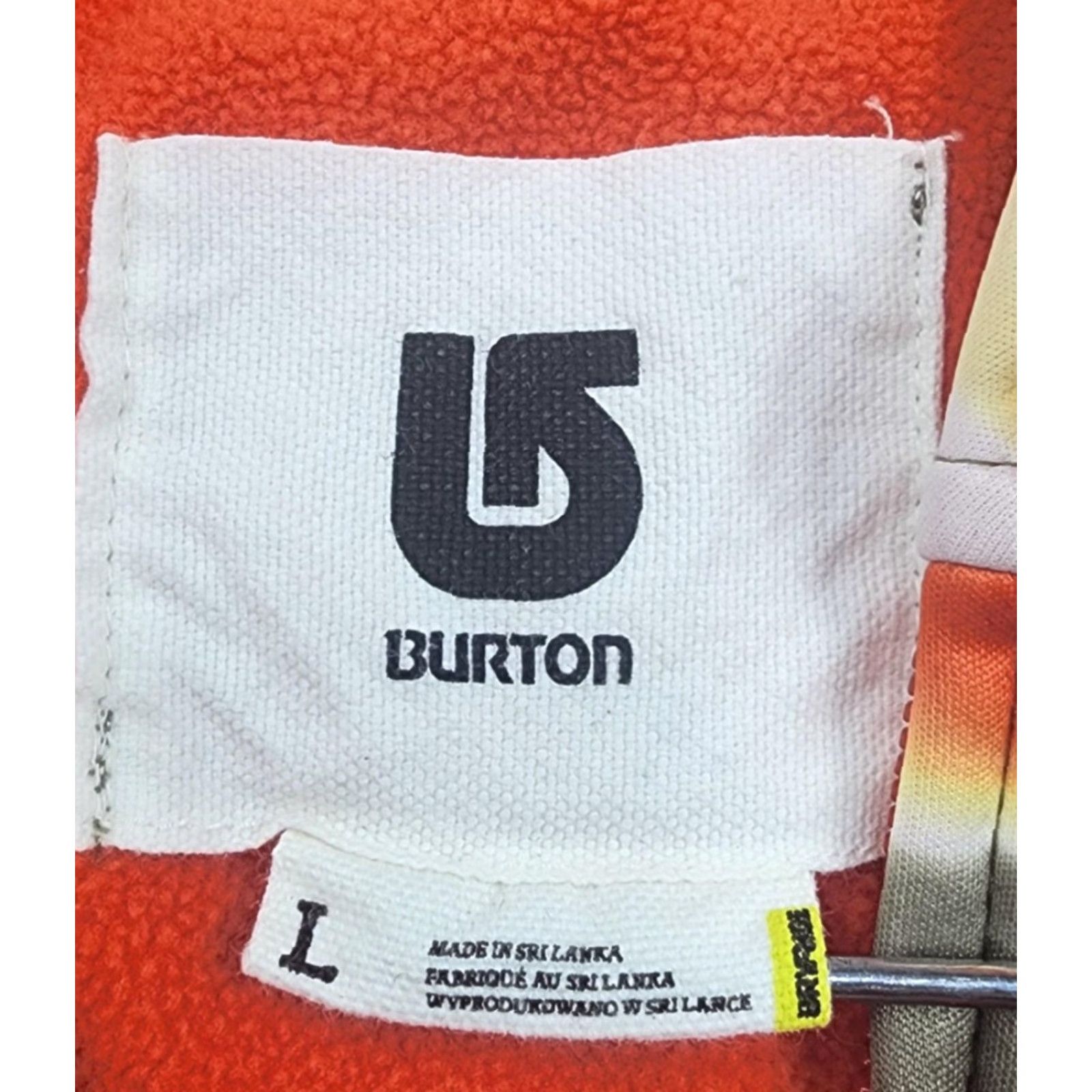 Burton Burton Hoodie Womens Large Multicolor Full Zip WB Peak Fleece Lined Snowboard Size L / US 10 / IT 46 - 6 Thumbnail