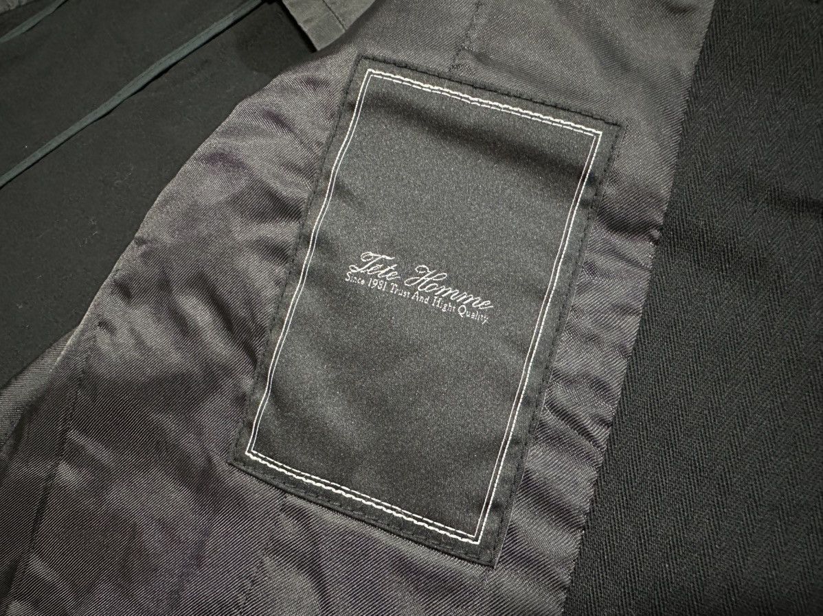 Issey Miyake 🔥Y2K Archived Tete Homme Zipper Blazer Jacket Punk Size US M / EU 48-50 / 2 - 12 Thumbnail