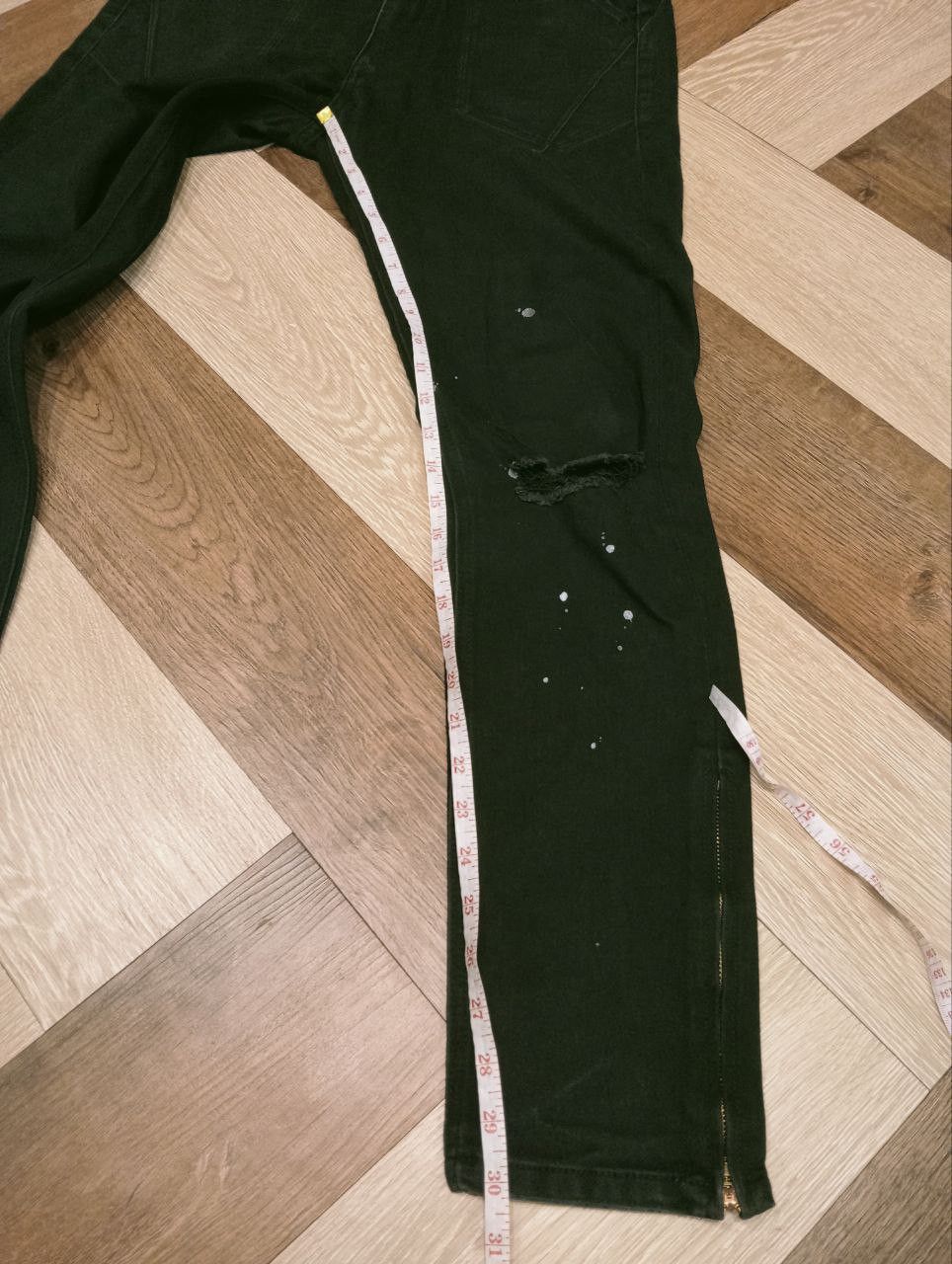 Number (N)ine NUMBER NINE JAPAN STRETCH PAINTER PANTS Size US 34 / EU 50 - 13 Thumbnail