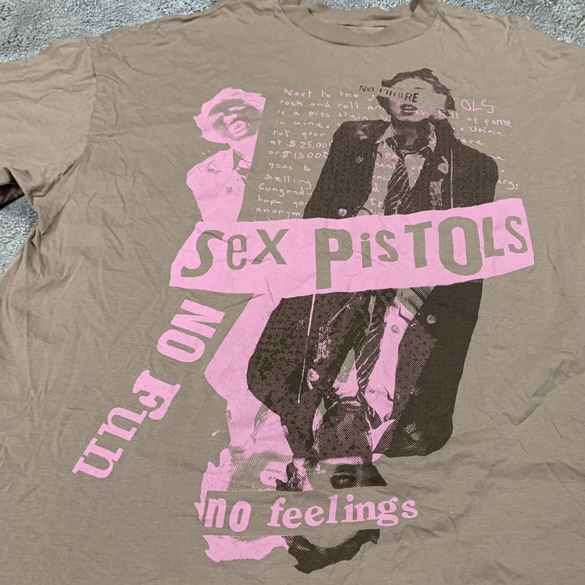 Vintage VINTAGE Y2K ADULT SEX PISTOLS NO FUTURE NO FUN FUNNY TEE Size US XXL / EU 58 / 5 - 4 Thumbnail