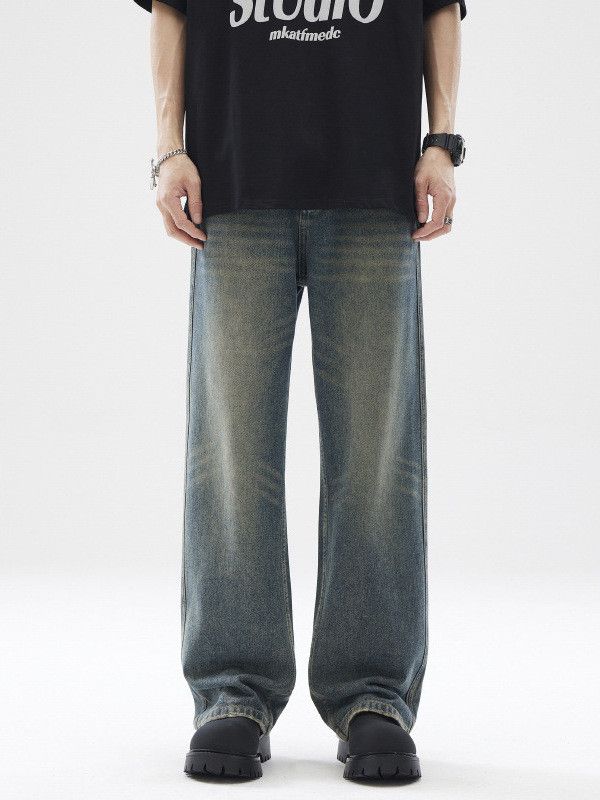 Japanese Brand Men's American Cleanfit Retro Loose Flare Jeans Size US 32 / EU 48 - 1 Thumbnail