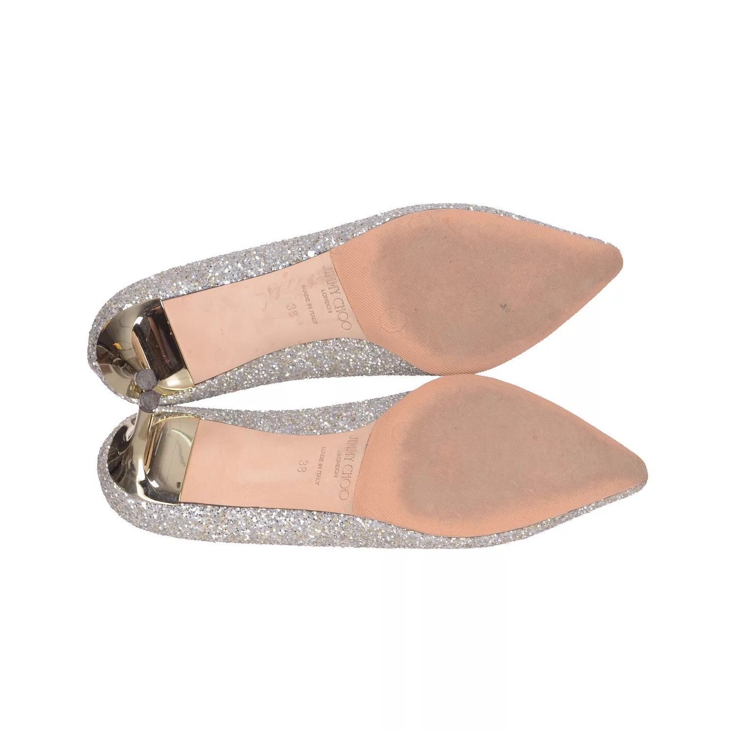 Jimmy Choo Jimmy Choo Sequin Heels 38 Size US 7.5 / IT 37.5 - 3 Thumbnail