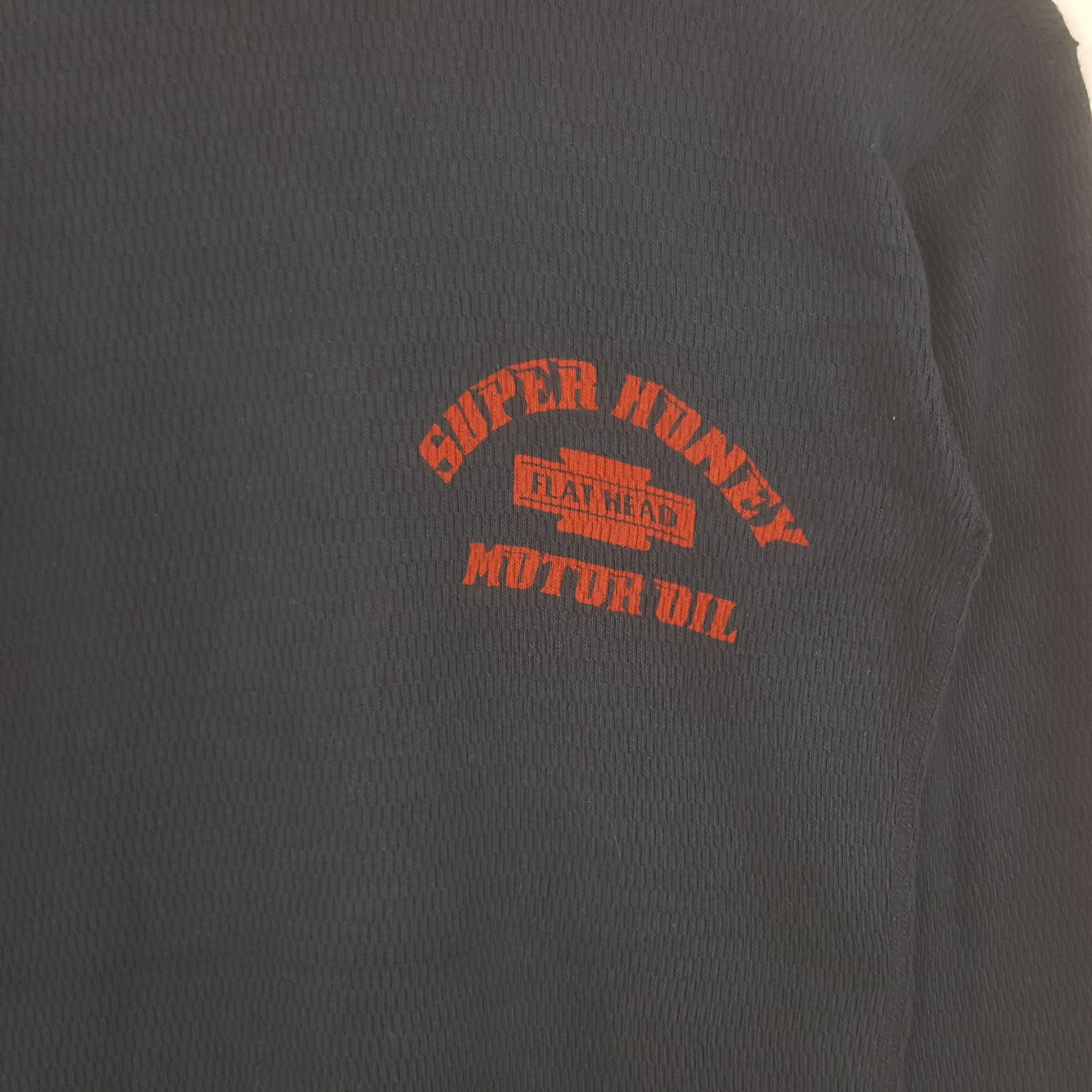 The Flat Head Vintage The Flat Head Super Hunter Racing Bikers Tshirt RR28 Size US S / EU 44-46 / 1 - 4 Thumbnail