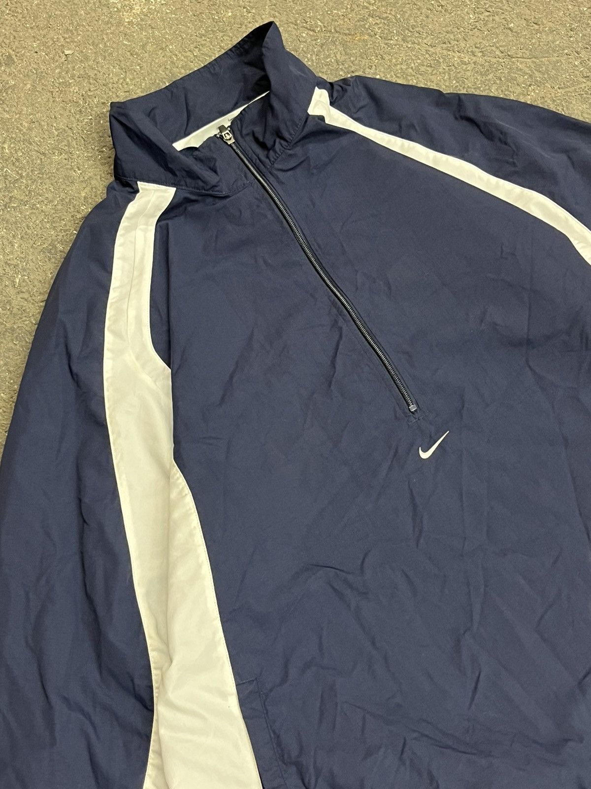 Nike × Vintage Nike center swoosh lightweight jacket drill hype rare y2k Size US XXL / EU 58 / 5 - 3 Thumbnail