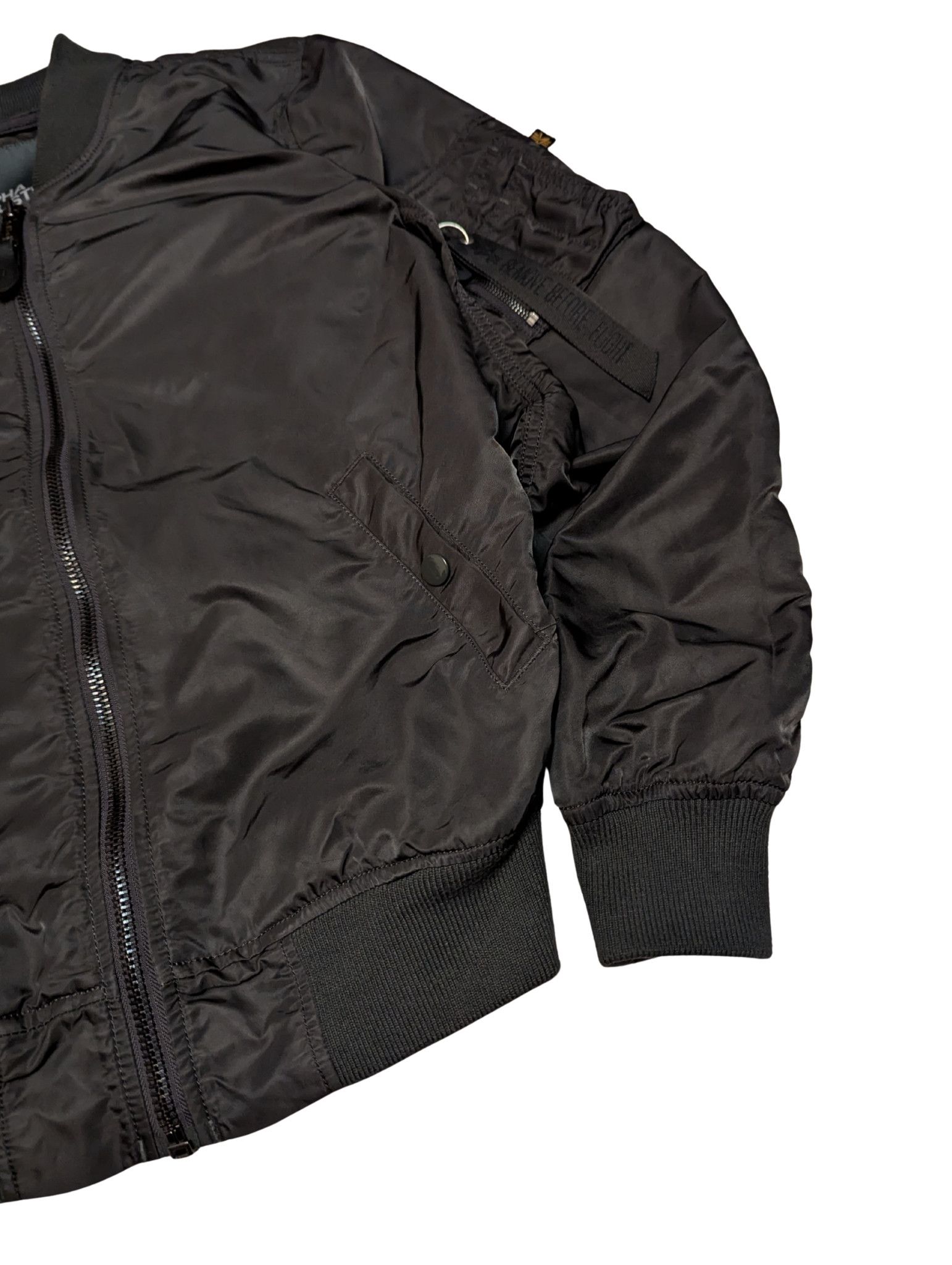 Alpha Industries Alpha Industries MA-1 Nylon Bomber Jacket Size S Size US S / EU 44-46 / 1 - 4 Thumbnail