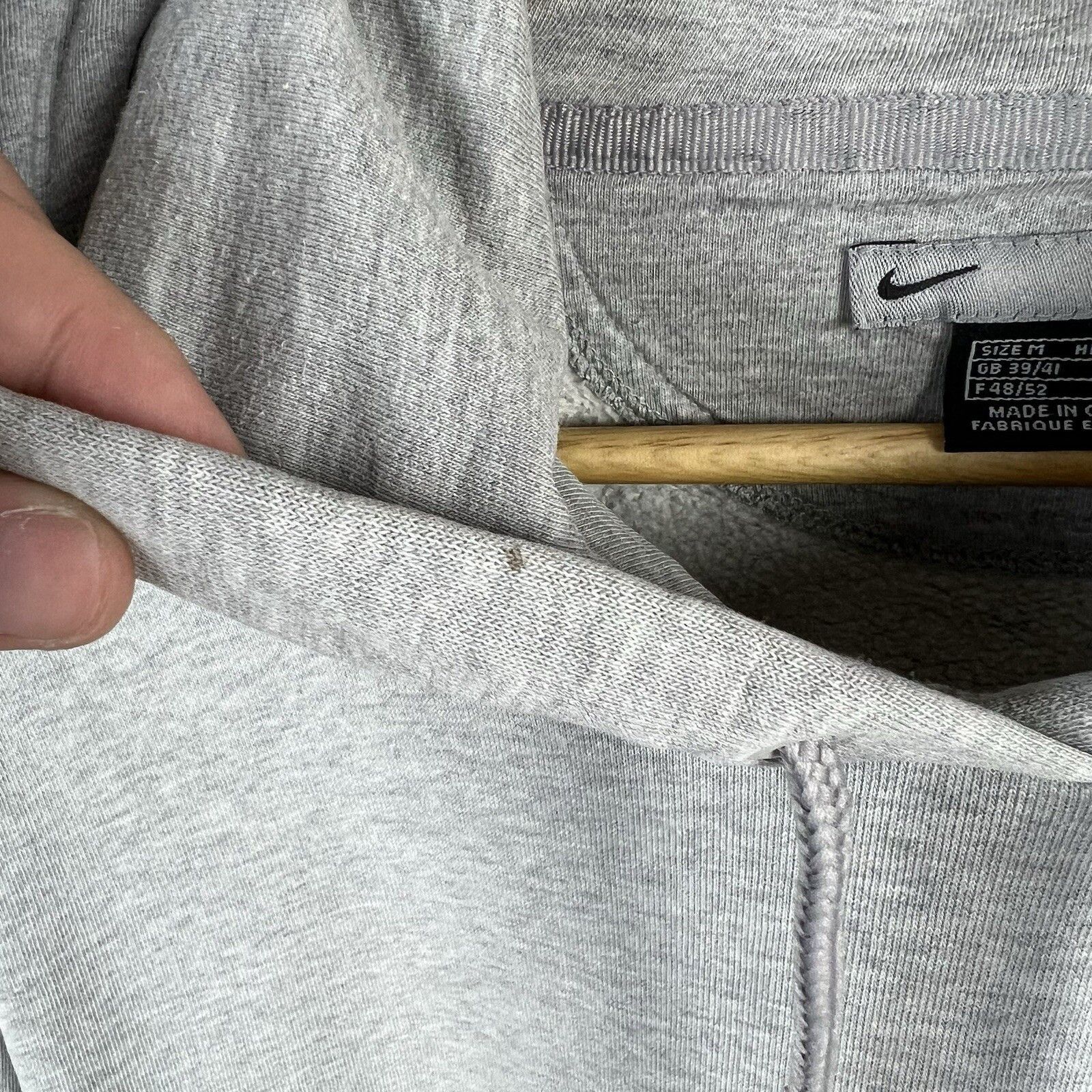 Nike Nike Vintage Hoodie Men's Size M Long Sleeve Size US M / EU 48-50 / 2 - 6 Thumbnail