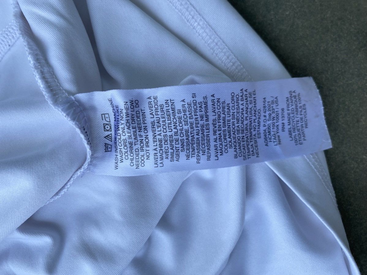 Adidas Adidas Logo Tee White Blue Size US XXS / EU 40 - 4 Thumbnail