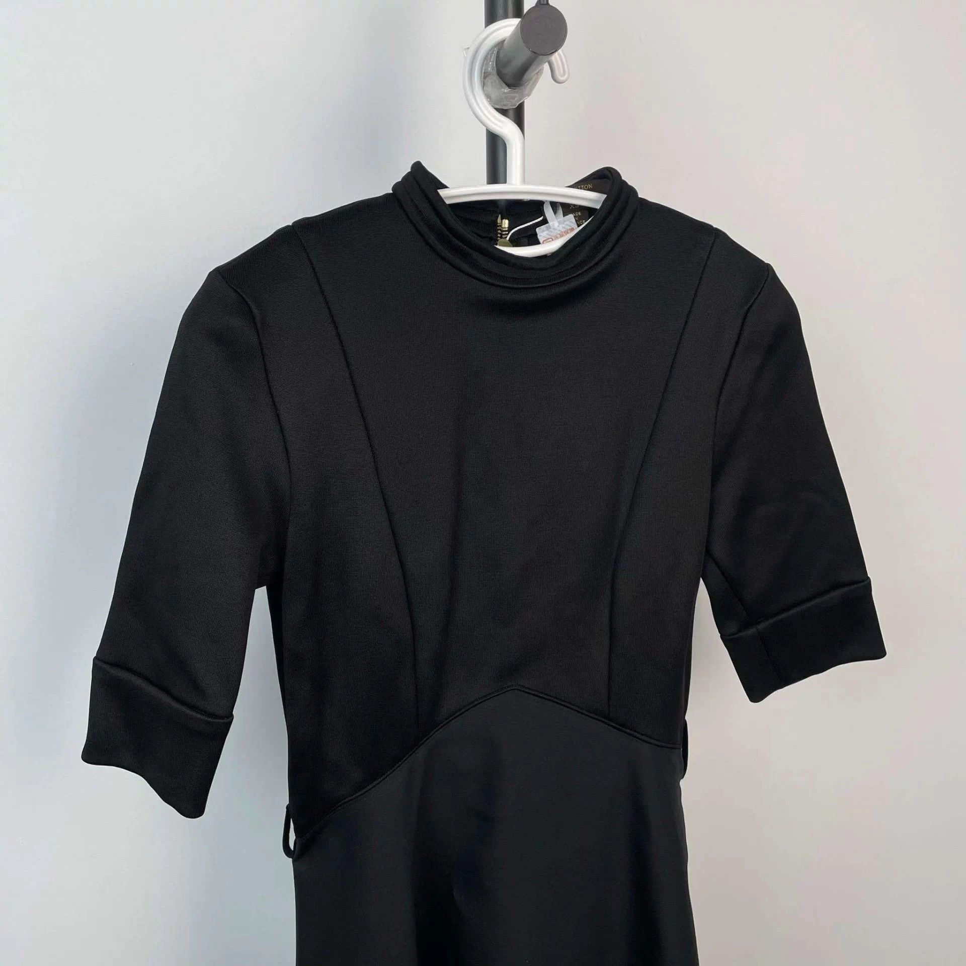 Louis Vuitton LV Waisted XS Black Dress Size XS / US 0-2 / IT 36-38 - 7 Thumbnail